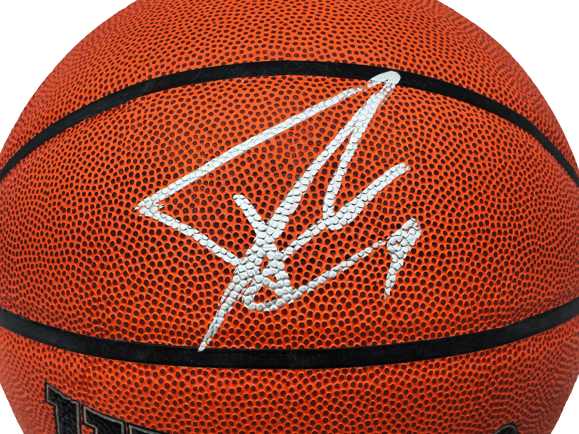 Tony Parker Autographed Authentic Indoor/Outdoor IO Basketball San Antonio Spurs Beckett BAS Witness Stock #222838 - Image 2