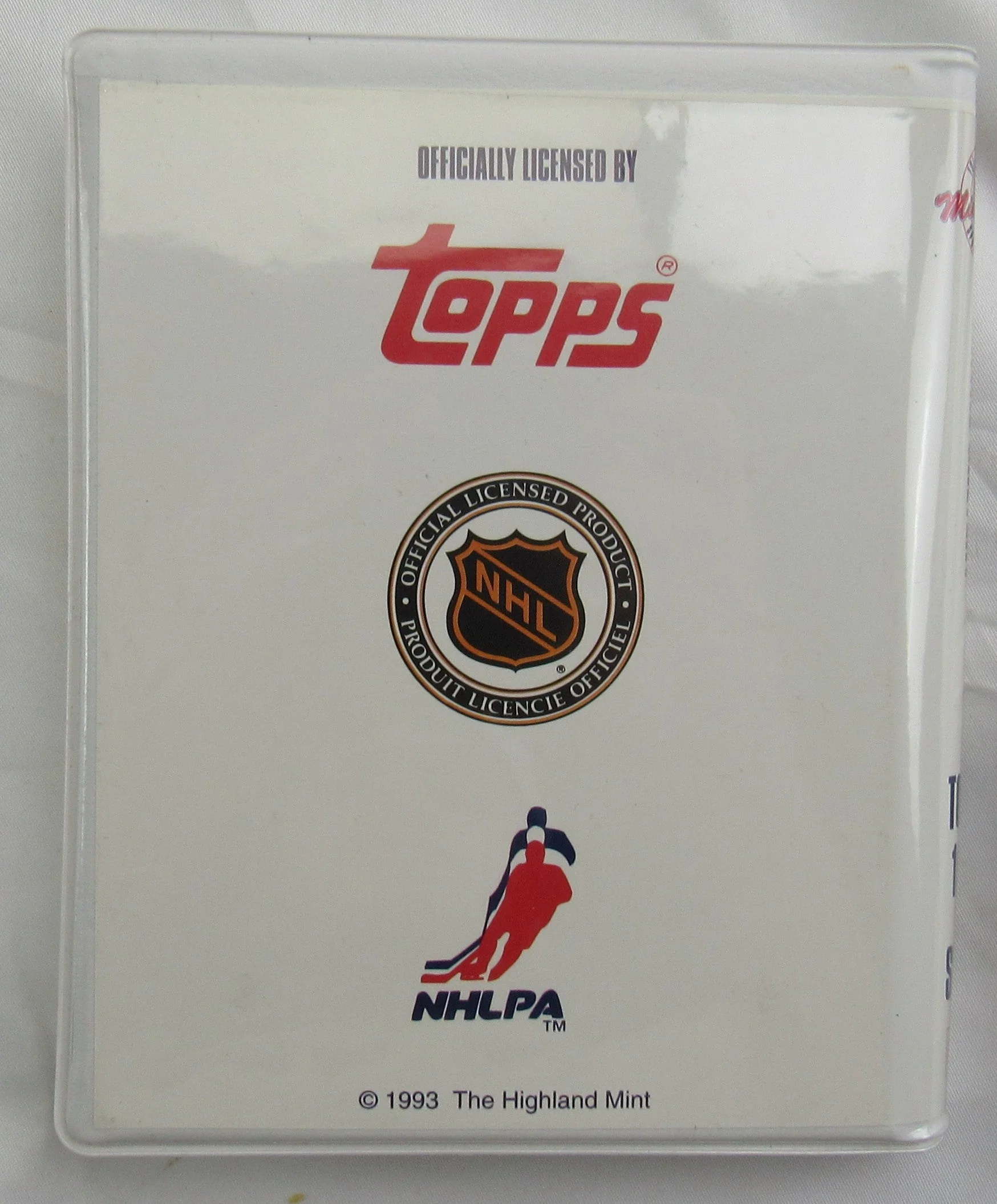 1979 Topps Wayne Gretzky Highland Mint Card - 4.25oz Silver - #0710 - Image 4
