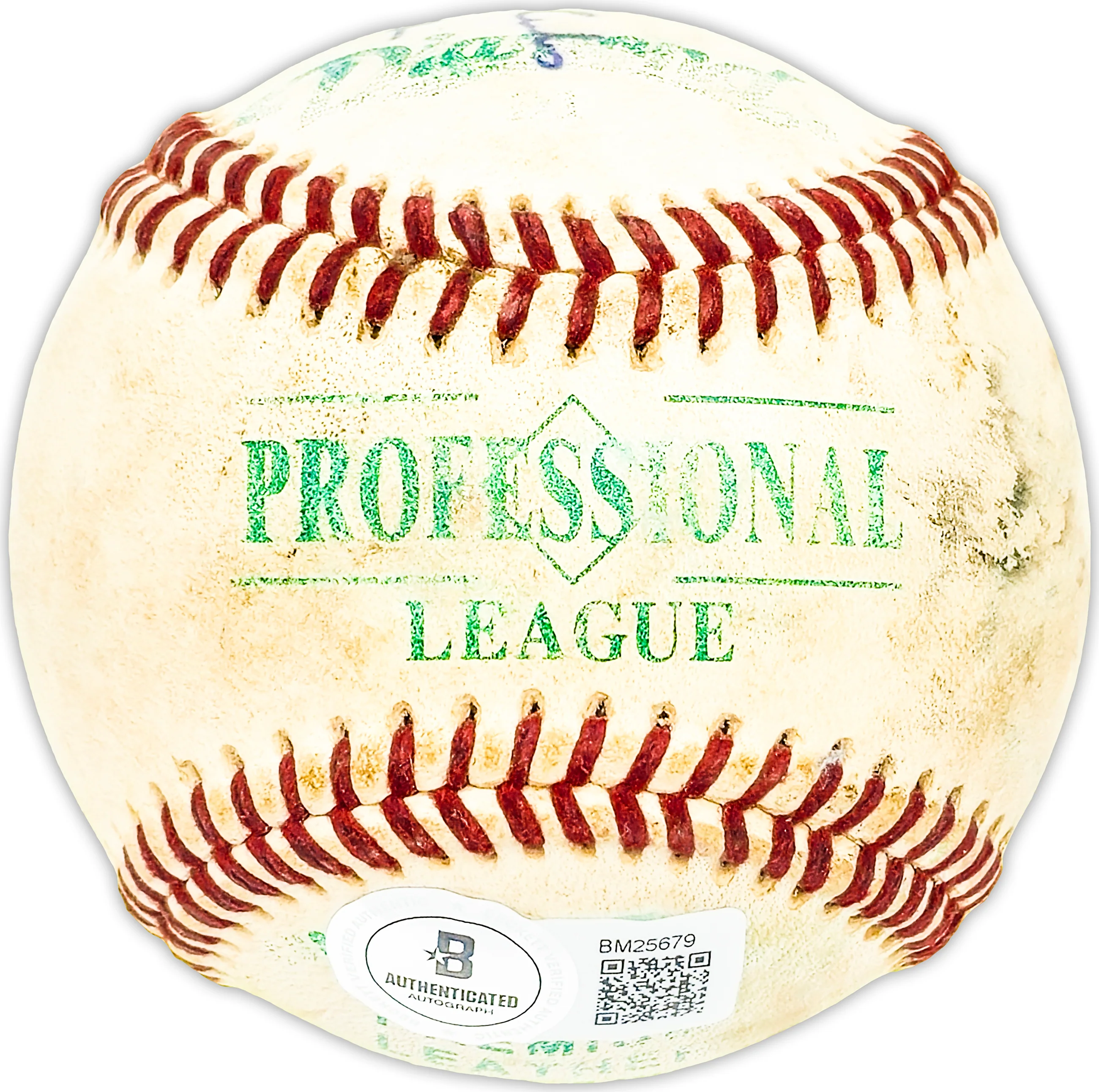 Tot Pressnell Autographed Official Professional Baseball Los Angeles Dodgers, Chicago Cubs "Brooklyn Dodgers 38-39-40 Chicago Cubs 41-42" Beckett BAS QR #BM25679 - Image 3