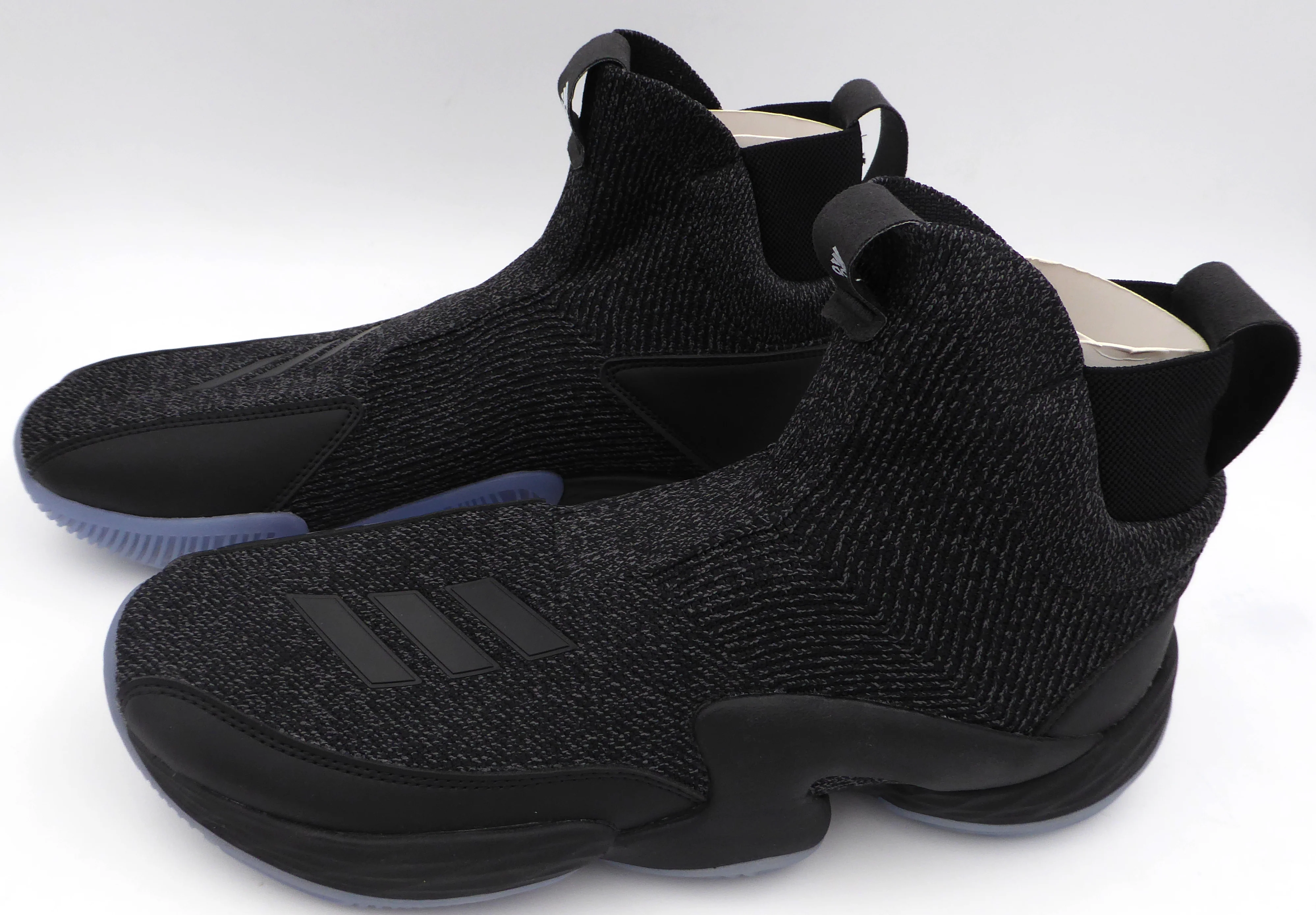 Trae Young Autographed Black Adidas Shoe Atlanta Hawks Light Strike Size 12.5 (Smudged) Beckett BAS QR #BL93435 - Image 5