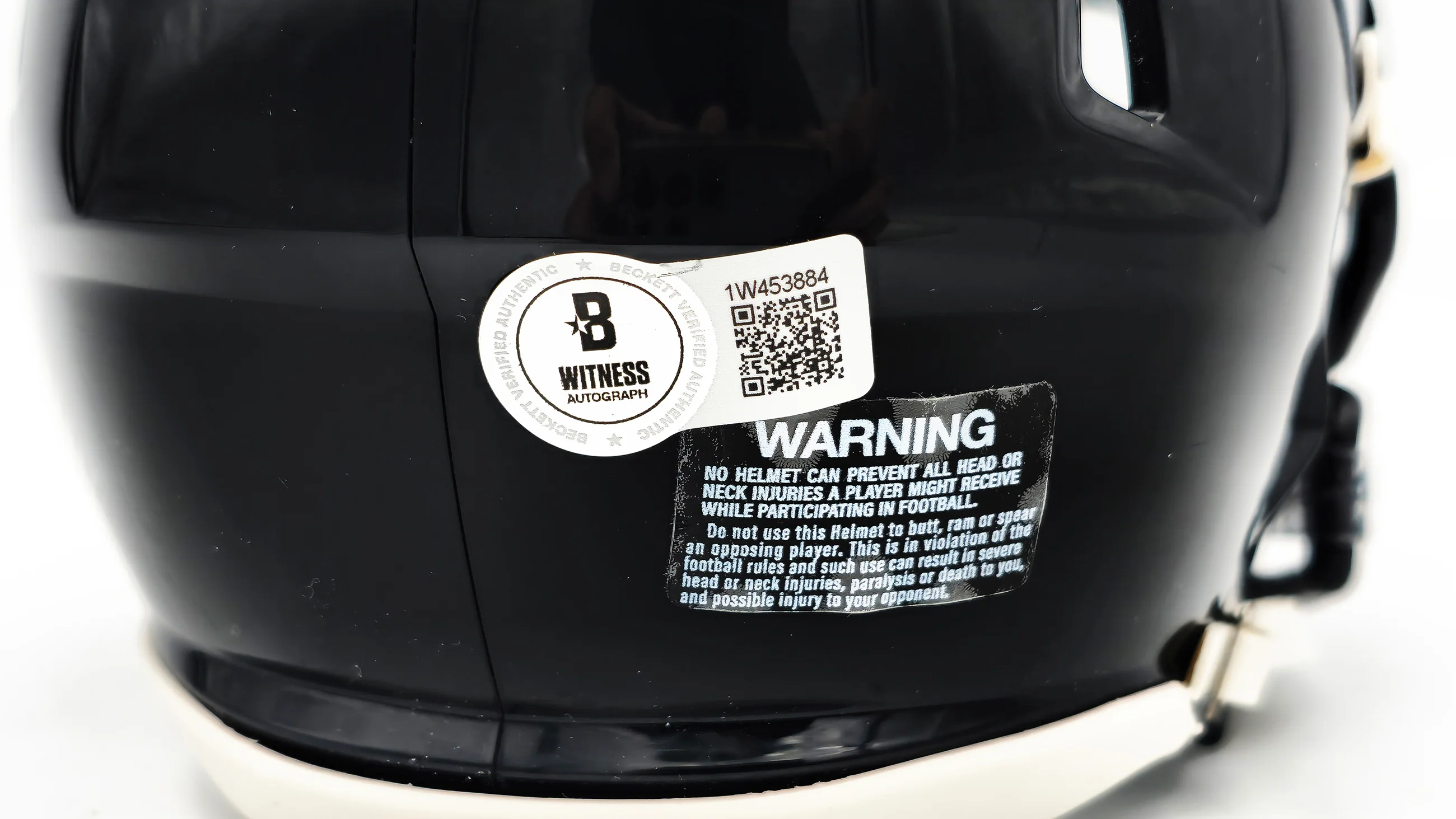 Travis Etienne Autographed Jacksonville Jaguars Black Speed Mini Helmet Beckett BAS Witness Stock #225128 - Image 5