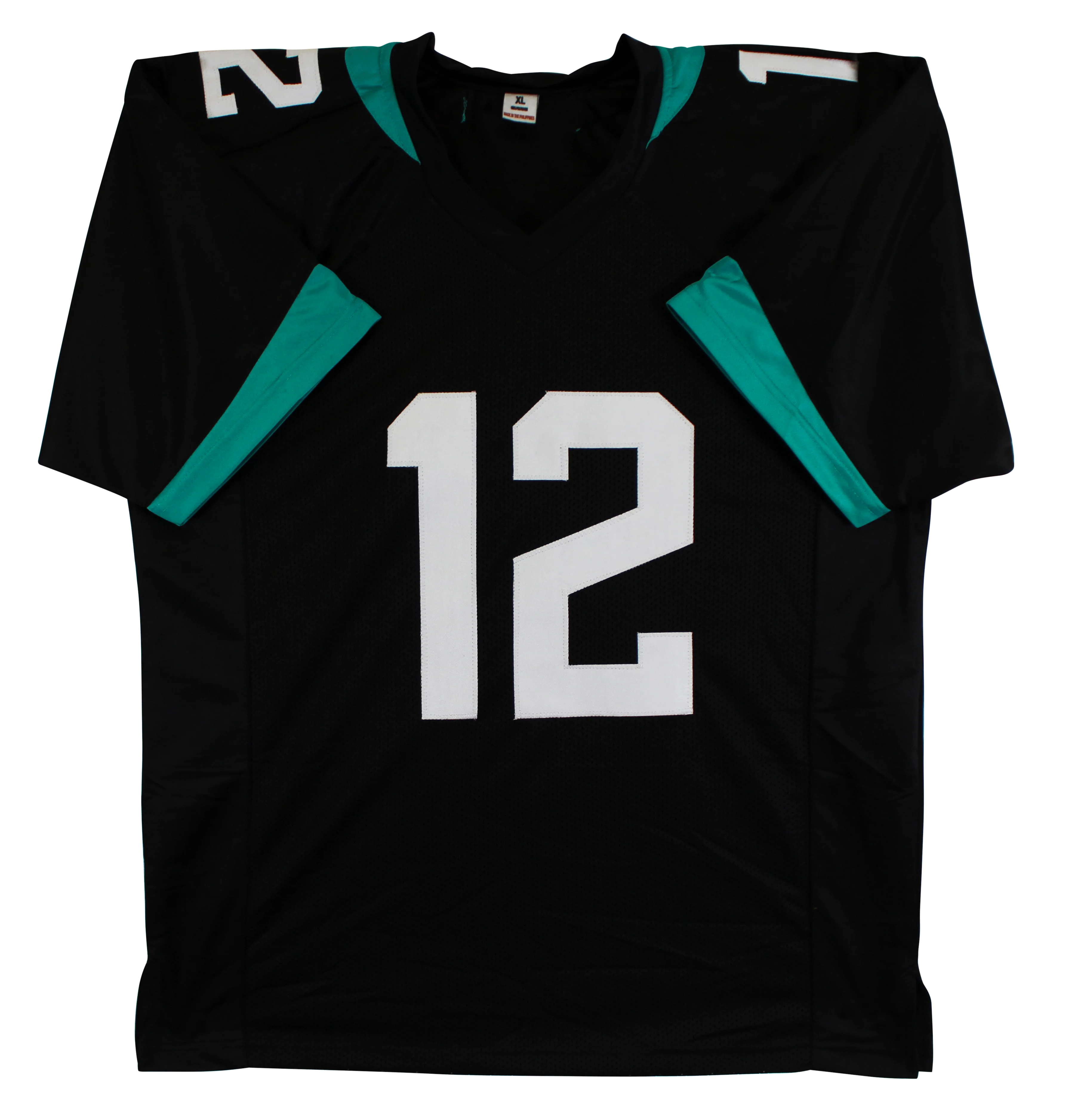 Travis Hunter Authentic Signed Black Pro Style Jersey Autographed BAS Witnessed - Image 4