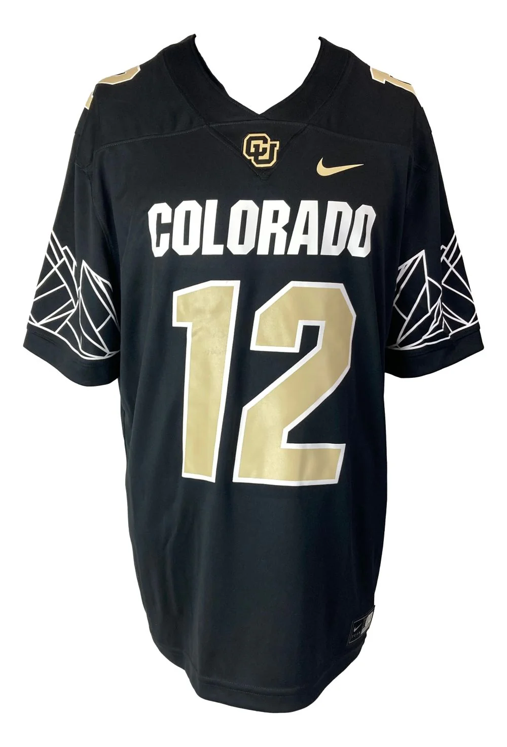 Travis Hunter Signed Colorado Buffaloes Nike Game Replica Jersey 24 Heisman BAS - Image 3