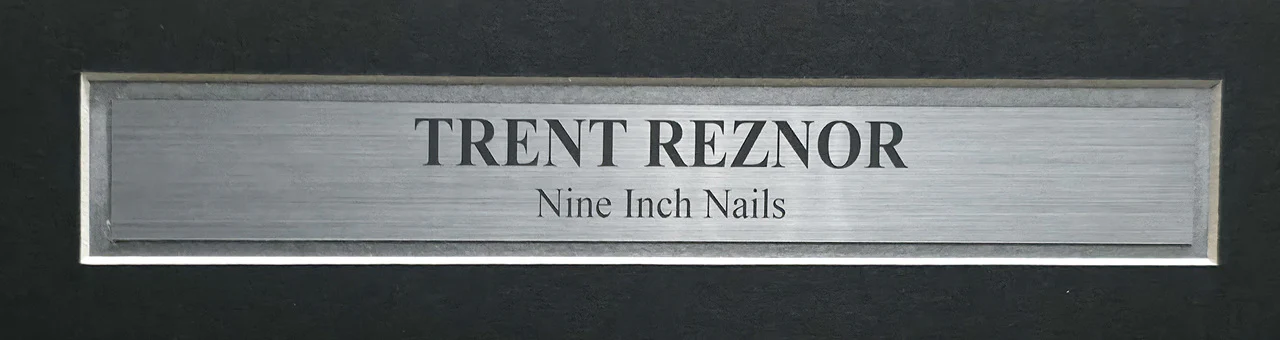 Trent Reznor Autographed Framed 11x14 Photo Nine Inch Nails Singer Beckett BAS #AC95437 - Image 5