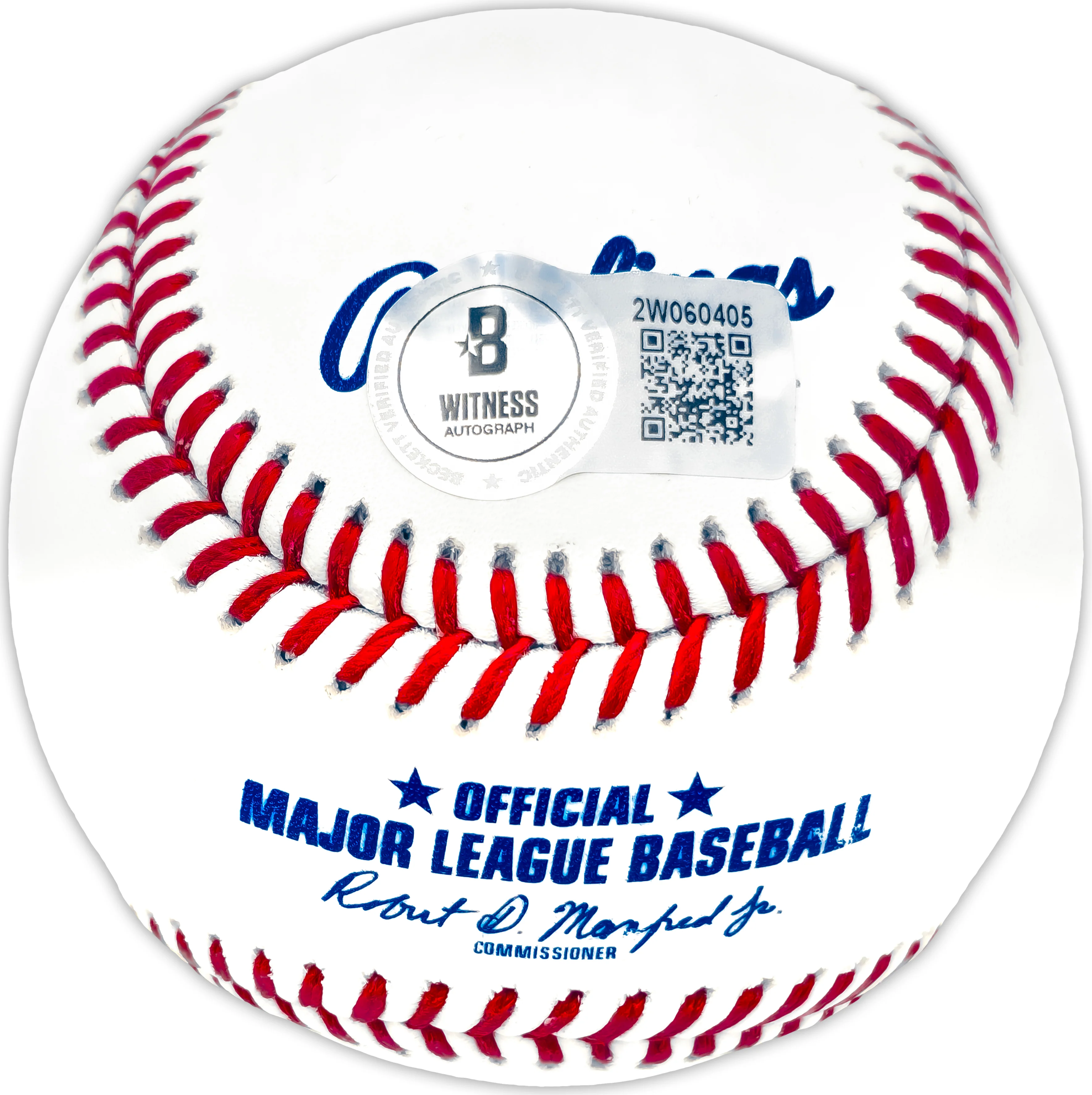 Trevor Hoffman Autographed Official MLB Baseball San Diego Padres Beckett BAS Witness Stock #233779 - Image 3