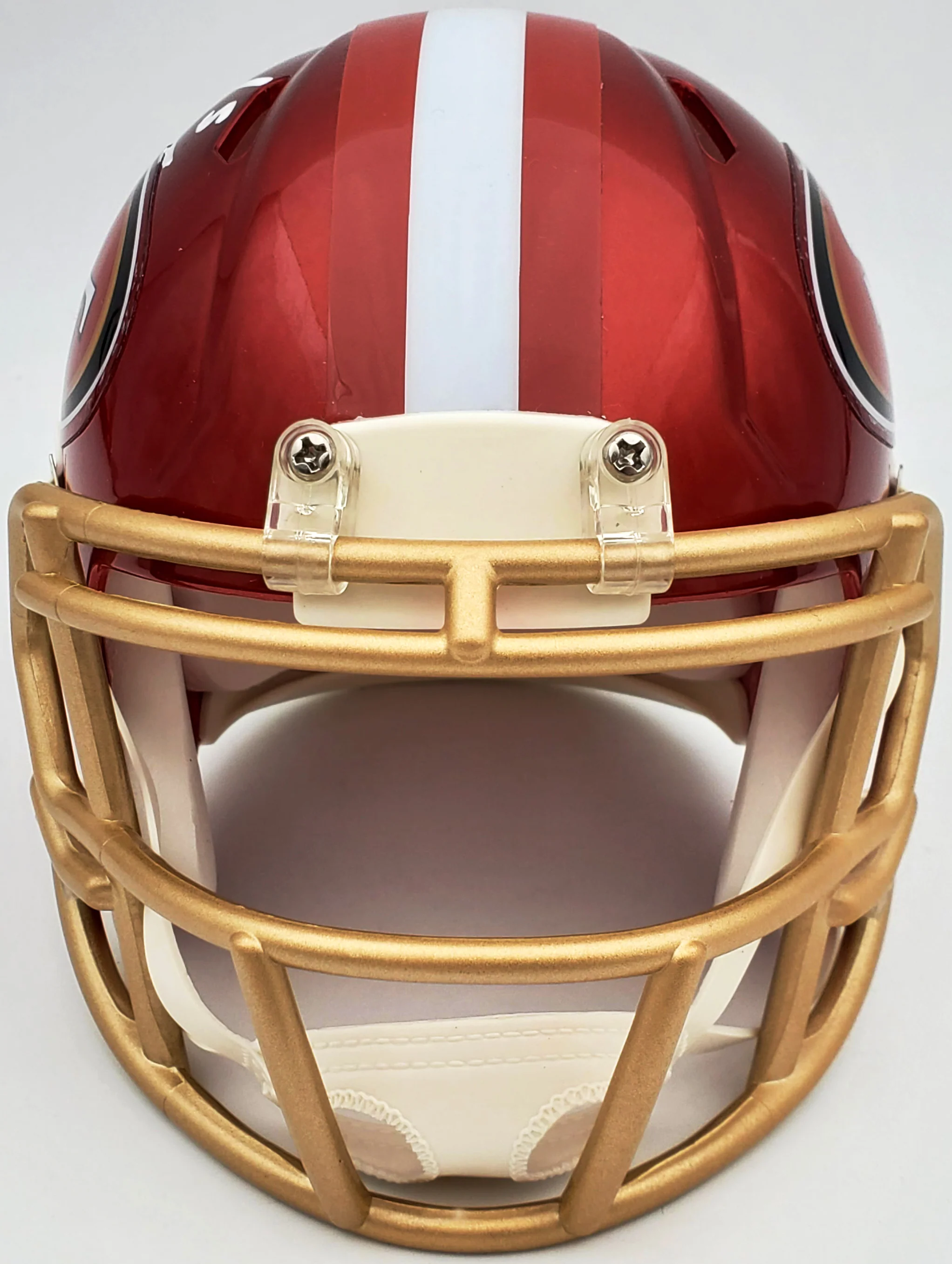 Trey Lance Autographed San Francisco 49ers Flash Red Speed Mini Helmet Beckett BAS QR Stock #197093 - Image 5