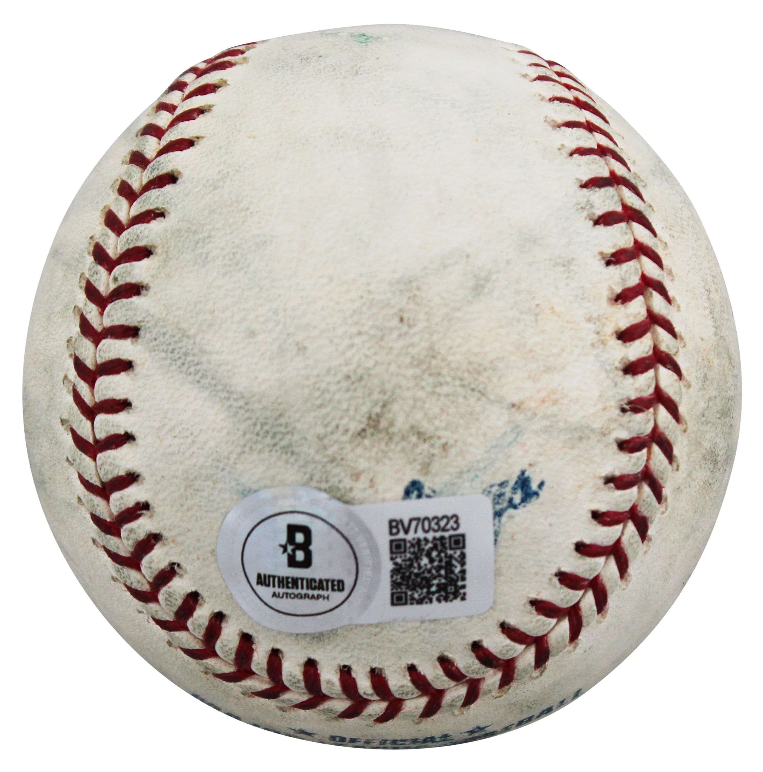 Twins Bert Blyleven Authentic Signed Game Used Selig OML Baseball BAS #BV70323 - Image 5