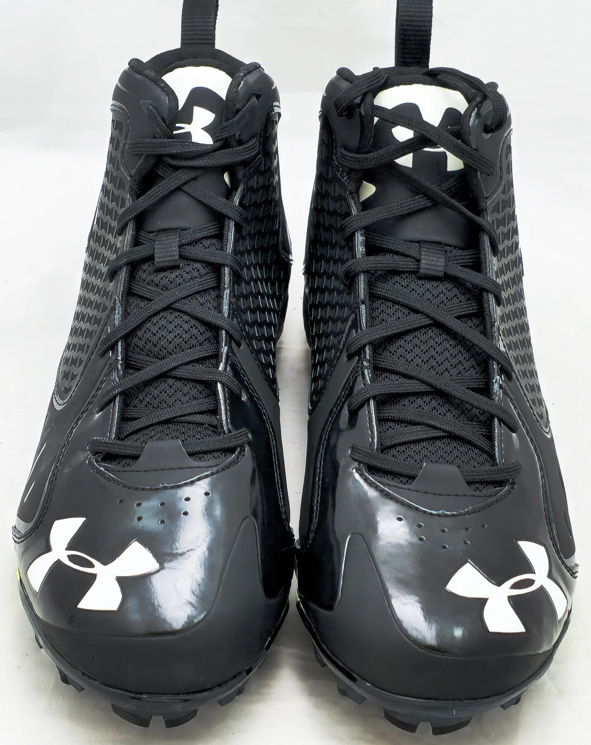 Tyler Lockett Autographed Black Under Armour Cleats Seattle Seahawks Size 13.5 MCS Holo Stock #222024 - Image 4