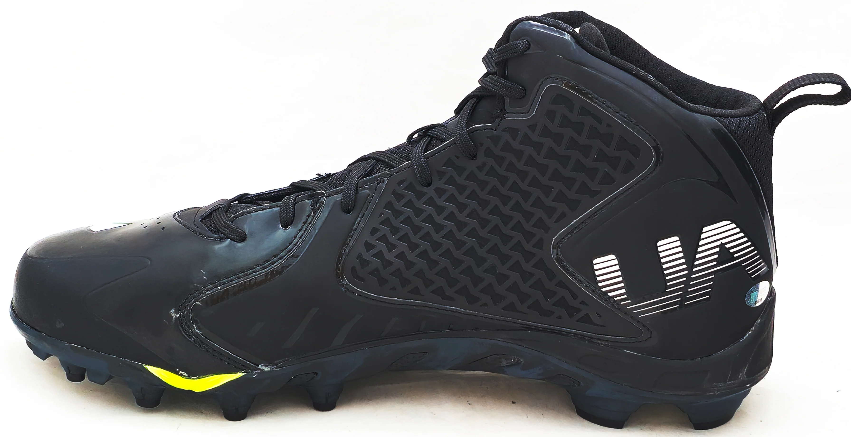 Tyler Lockett Autographed Black Under Armour Cleats Seattle Seahawks Size 13.5 MCS Holo Stock #222024 - Image 5