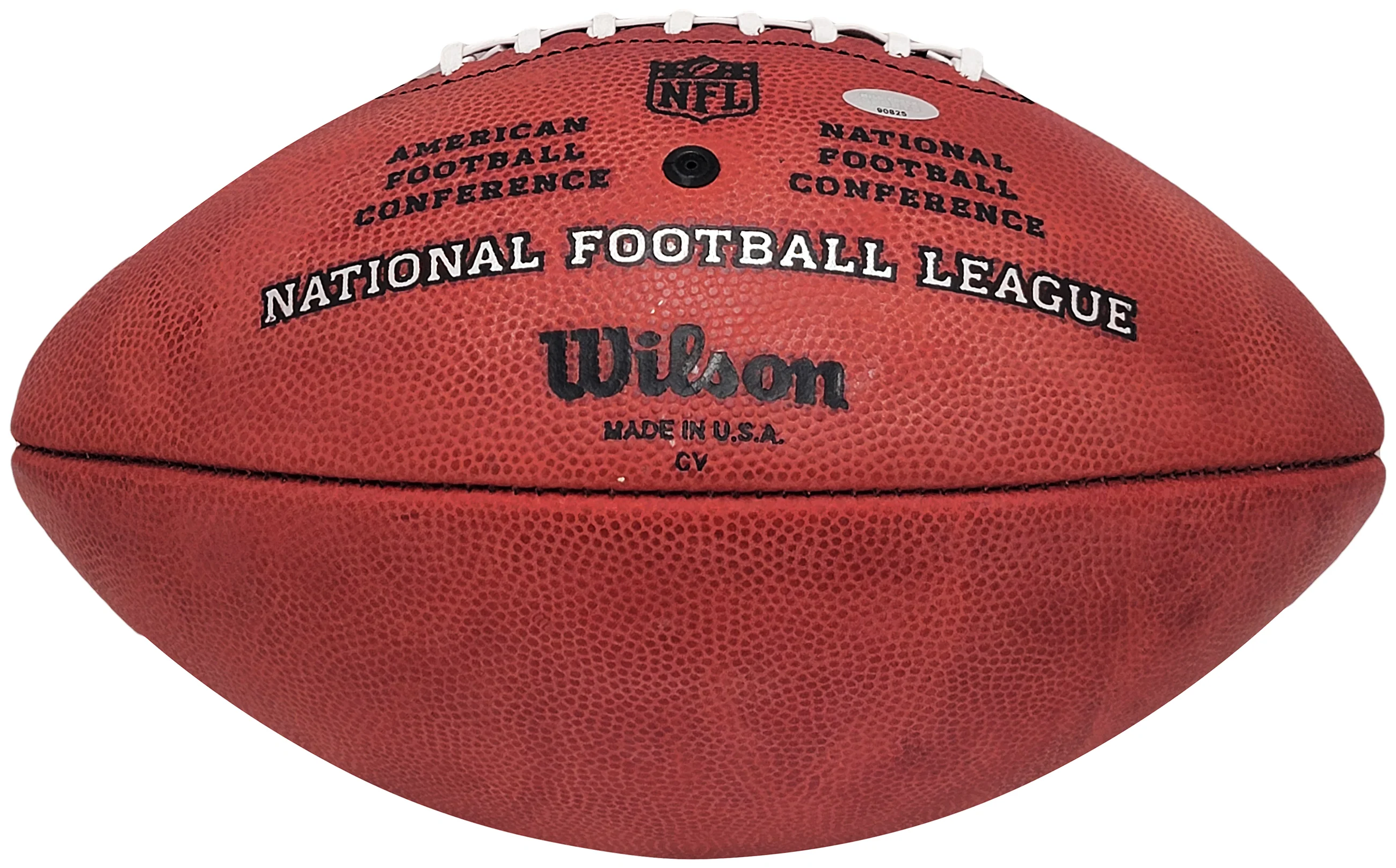 Tyler Lockett Autographed Official NFL Leather Colored Shield Football Seattle Seahawks MCS Holo Stock #209206 - Image 5