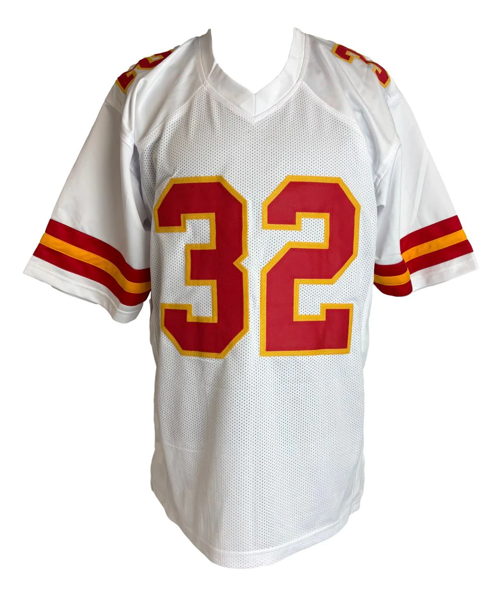 Tyrann Mathieu Kansas City Signed White Football Jersey JSA Hologram - Image 3