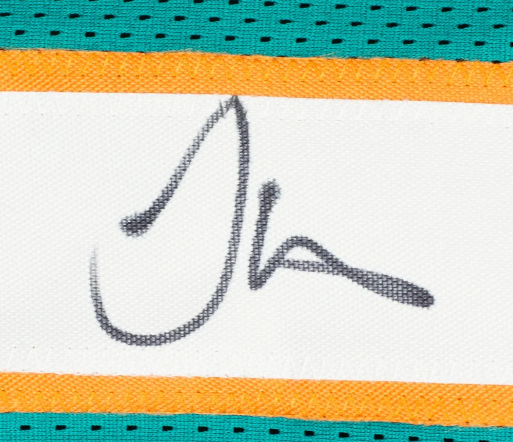 Tyreek Hill Signed Custom Teal Pro Style Football Jersey BAS ITP - Image 3