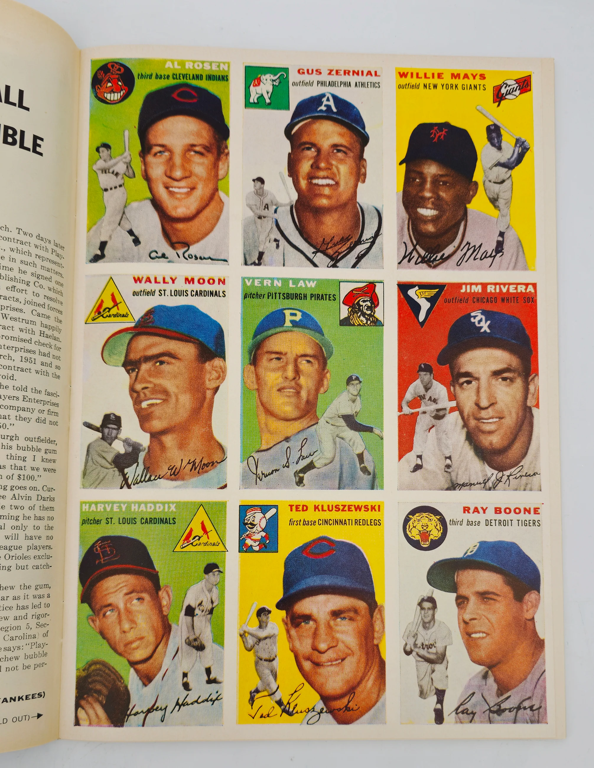 Unsigned August 16th, 1954 1st Sports Illustrated Magazine With Cards & Binder (8/16/1954 First Issue) SKU #236815 - Image 3
