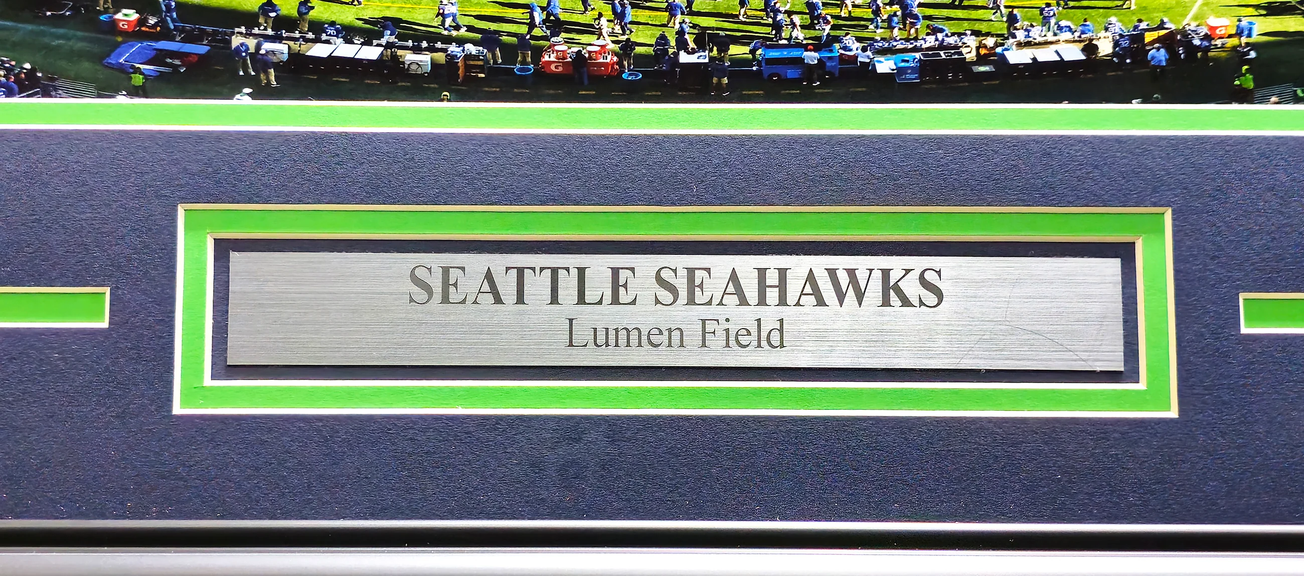 Unsigned Framed 12x36 Panoramic Photo Seattle Seahawks Stock #235677 - Image 5