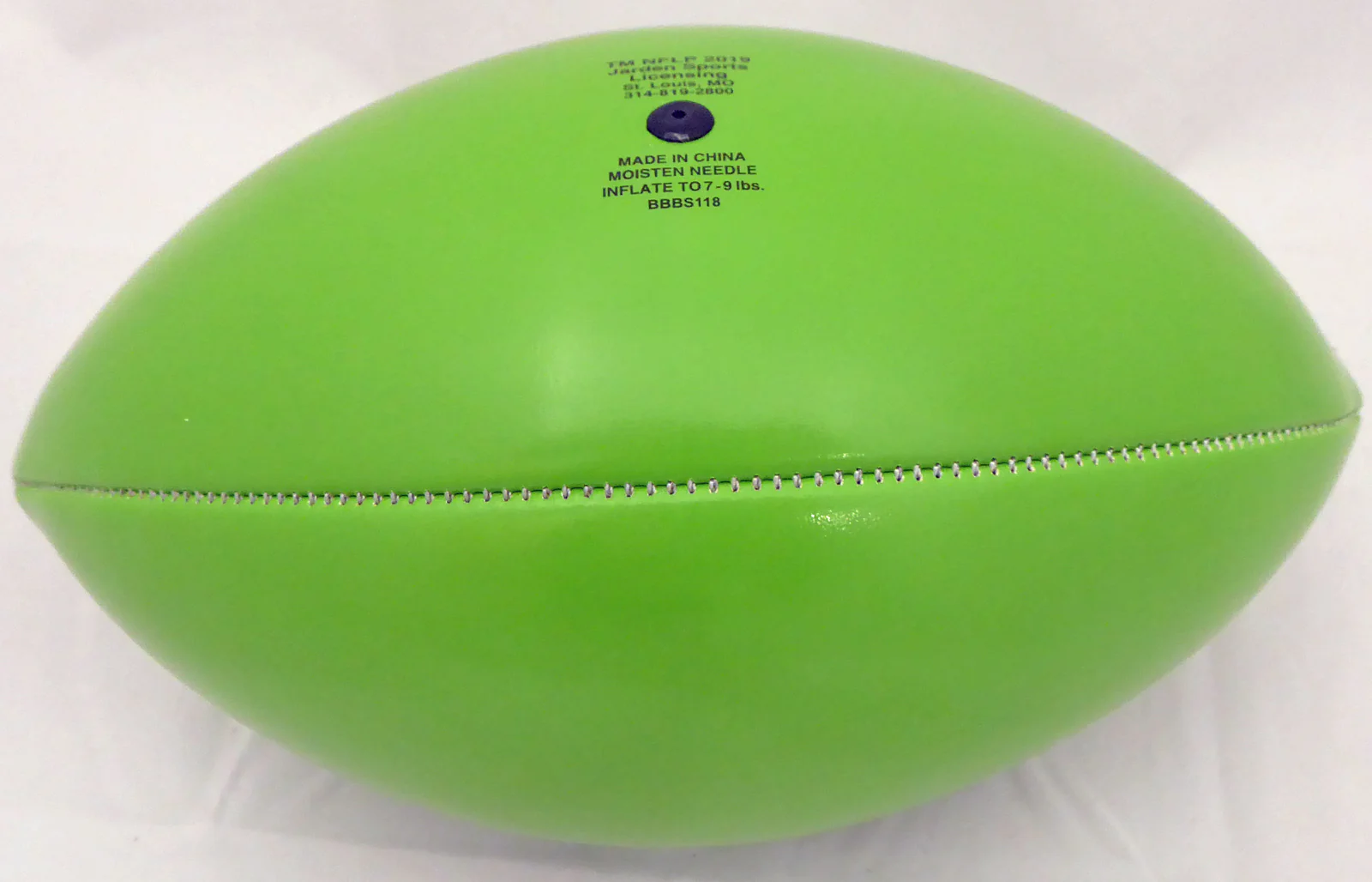 Unsigned Seattle Seahawks Green Logo Football Stock #160613 - Image 3
