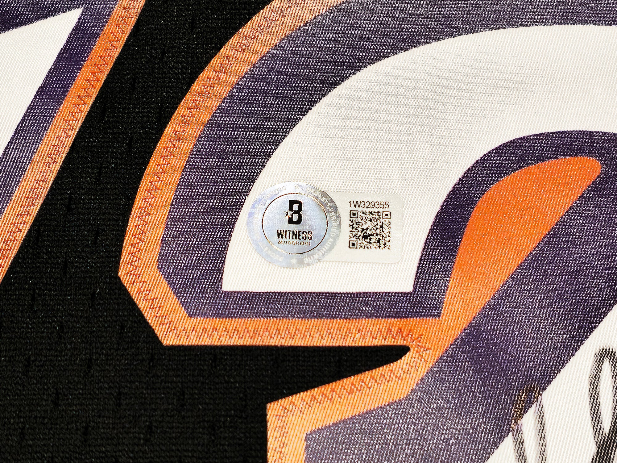 Utah Jazz John Stockton Autographed Black Authentic Mitchell & Ness 1998-99 Hardwood Classic Swingman Jersey Size L Beckett BAS Witness Stock #224356 - Image 5