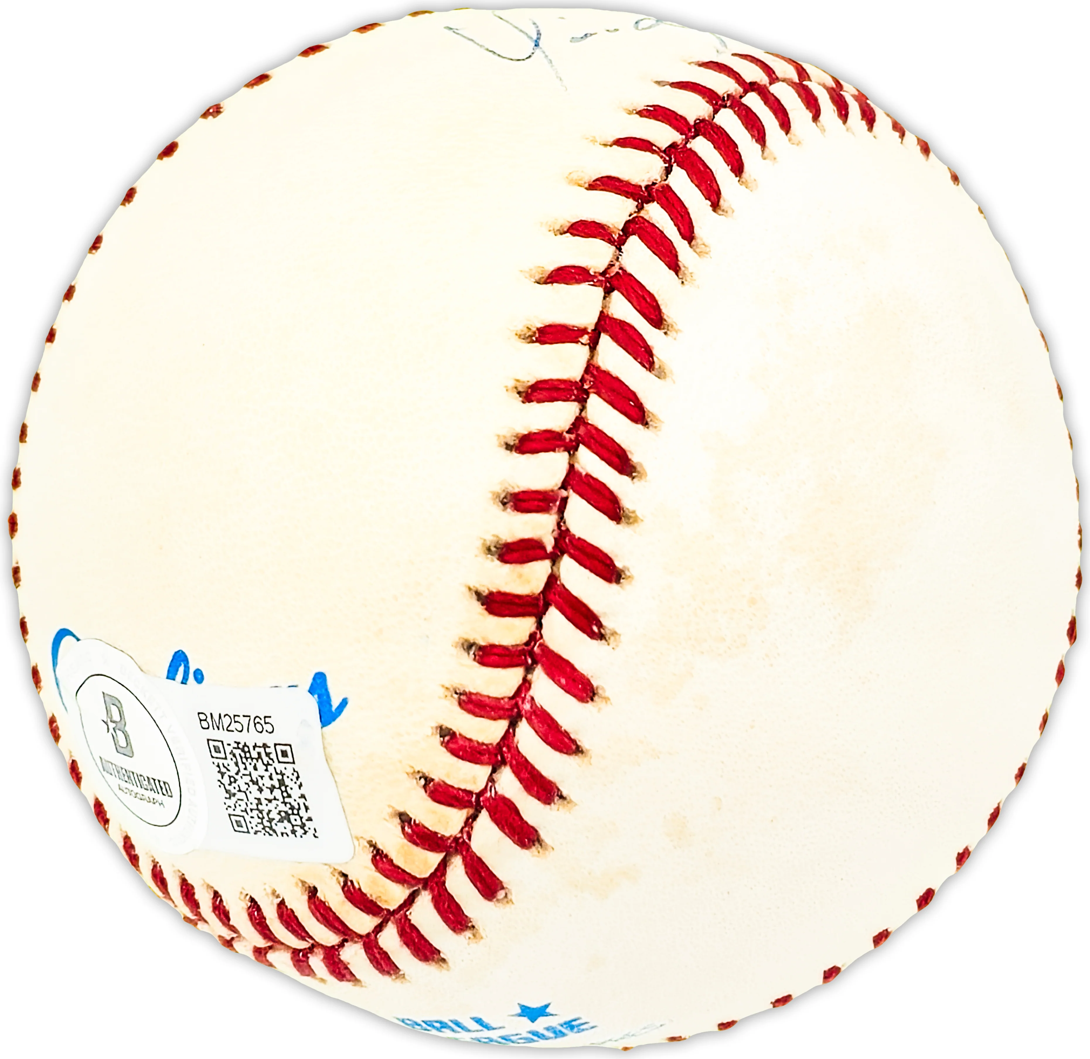 Vic Davalillo Autographed Official AL Baseball Pittsburgh Pirates, Los Angeles Dodgers Beckett BAS QR #BM25765 - Image 3