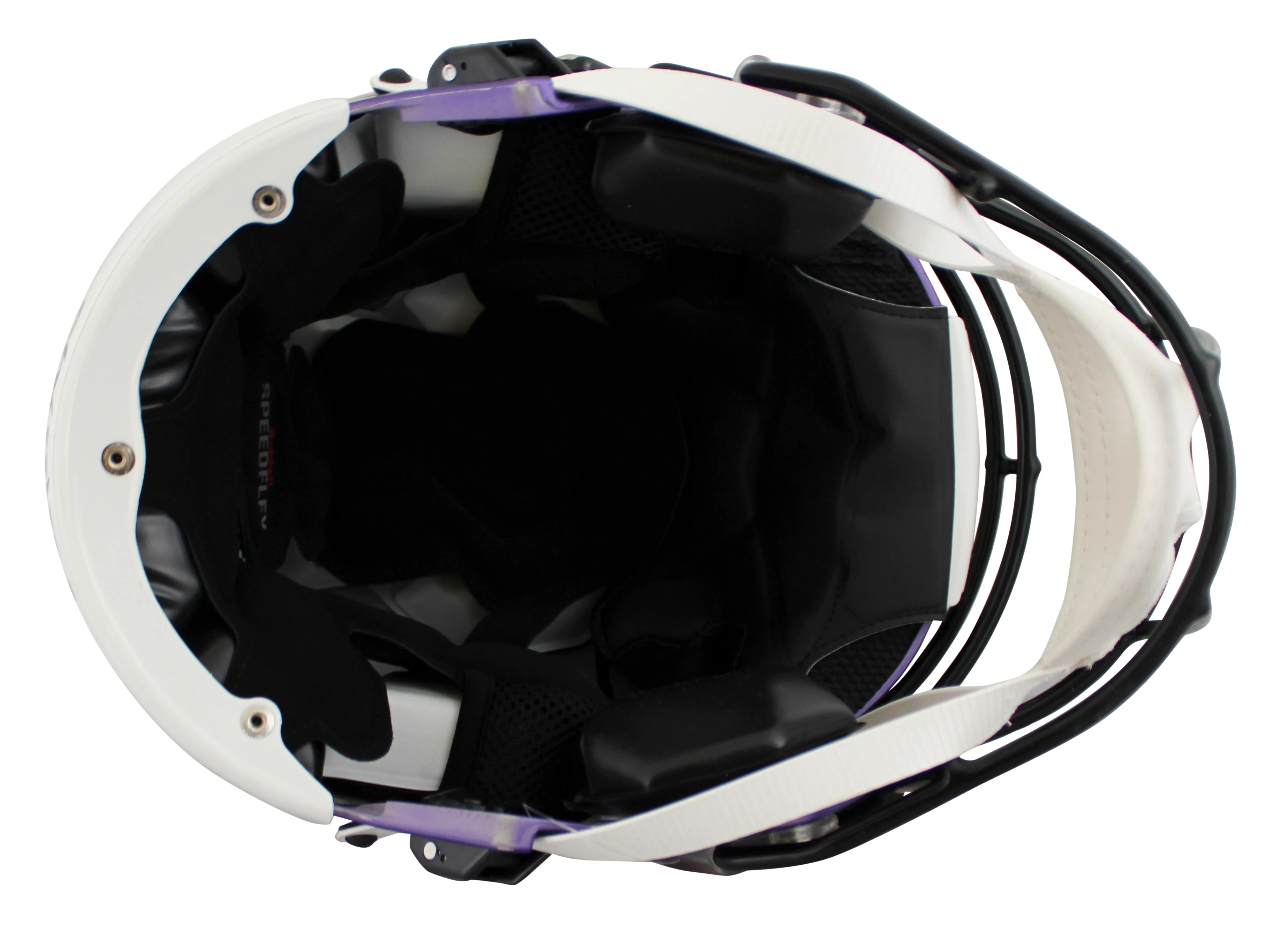 Vikings Justin Jefferson Authentic Signed Speed Flex Full Size Helmet BAS Wit - Image 5