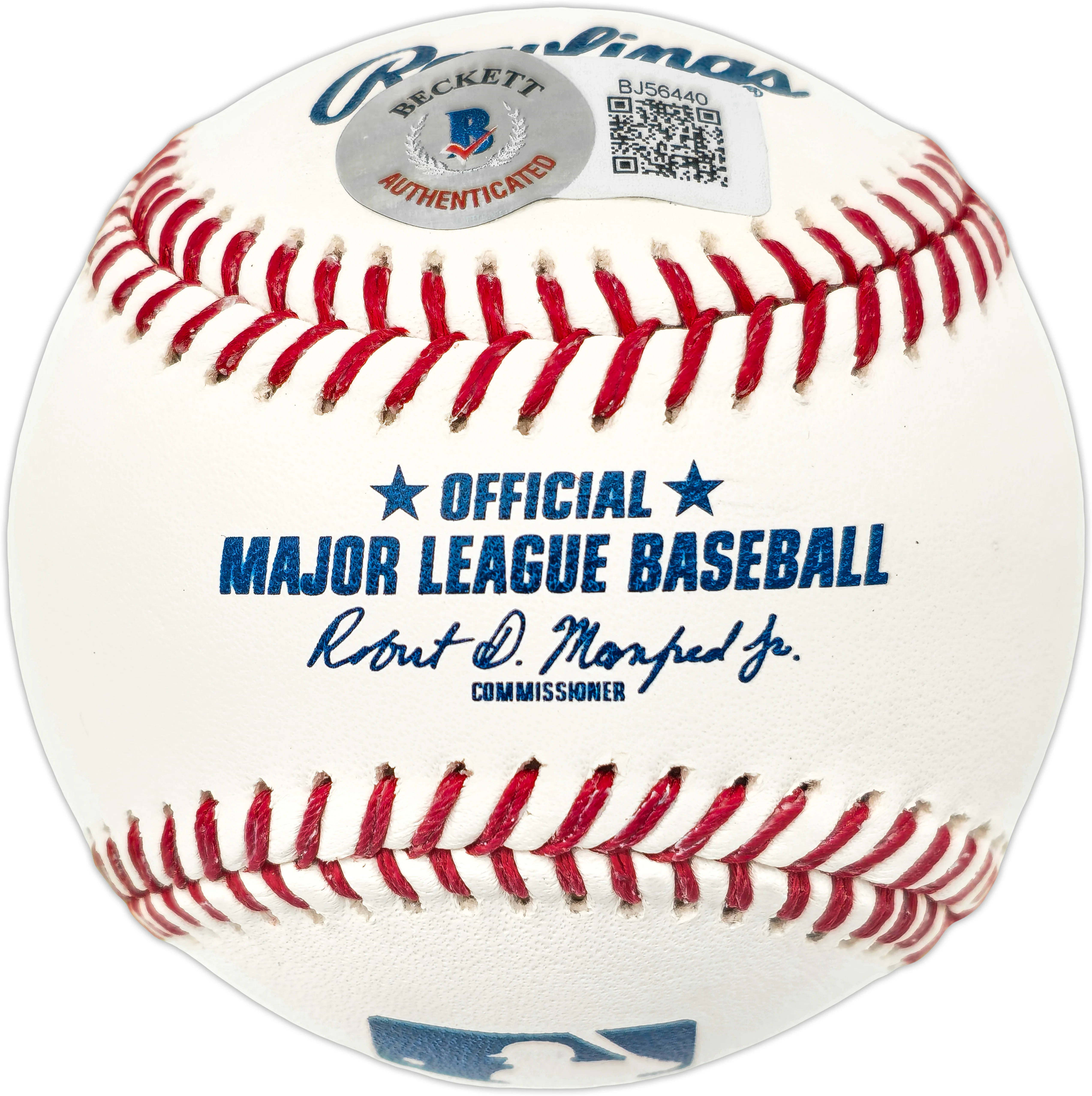 Vince Coleman Autographed Official MLB Baseball St. Louis Cardinals "85 ROY" Beckett BAS QR #BJ56440 - Image 2