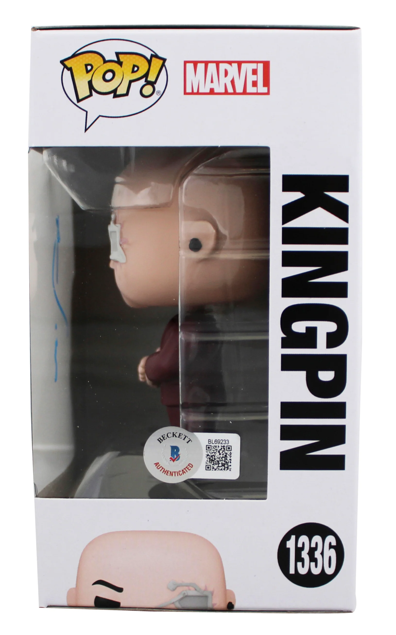 Vincent D'Onofrio Echo Signed Kingpin #1336 Funko Pop Vinyl Figure BAS #BL69233 - Image 4