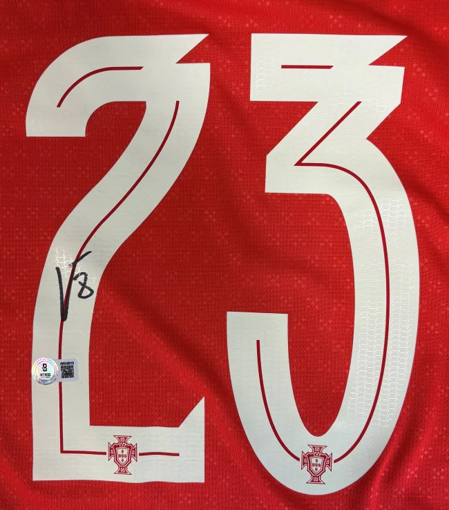 Vitinha Signed Portugal Puma Jersey BAS - Image 2