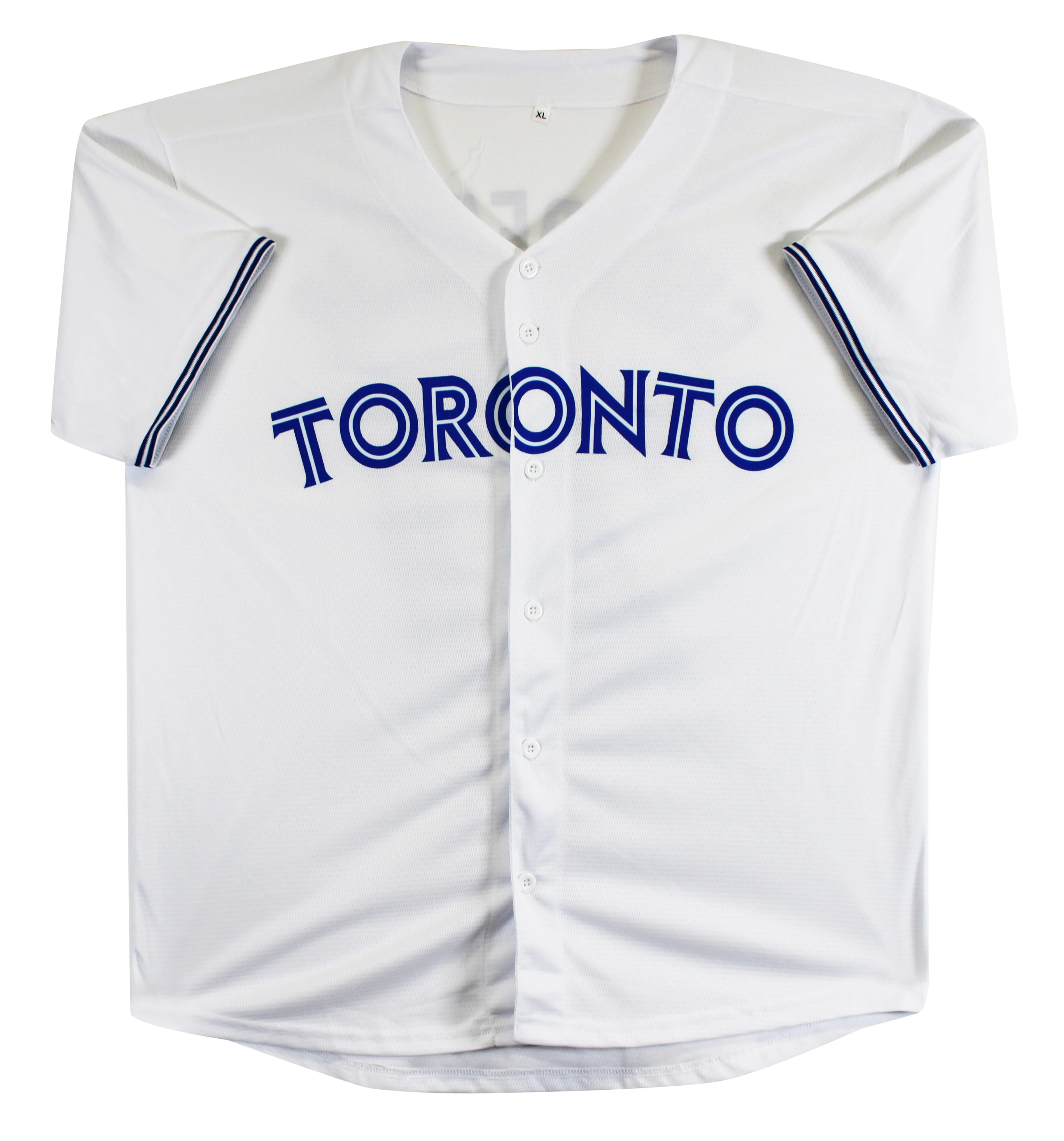 Vladimir Guerrero Jr. Authentic Signed White Pro Style Jersey Autographed JSA - Image 4