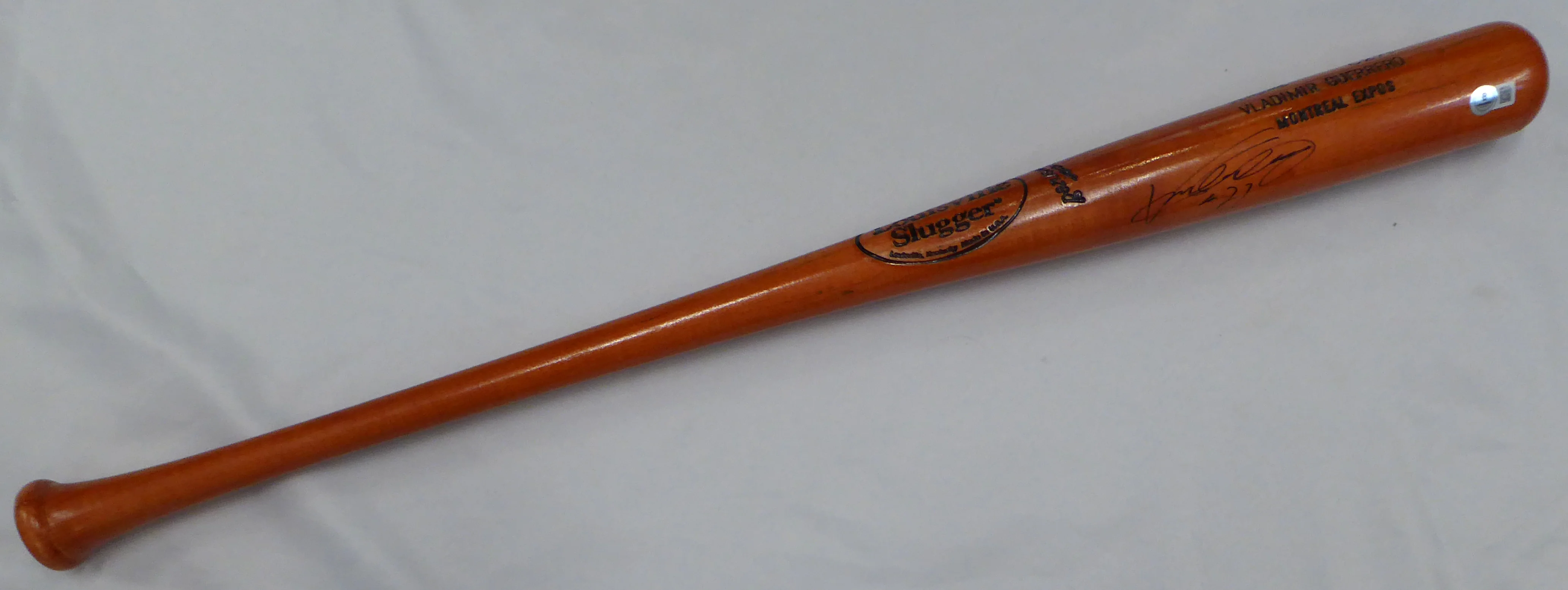 Vladimir Guerrero Sr. Autographed Game Model Louisville Slugger C271 Bat Montreal Expos Beckett BAS QR #BM02119 - Image 2
