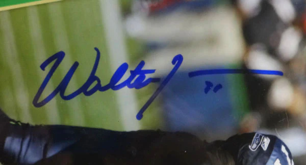 Walter Jones Autographed Framed 8x10 Photo Seattle Seahawks MCS Holo Stock #100322 - Image 2