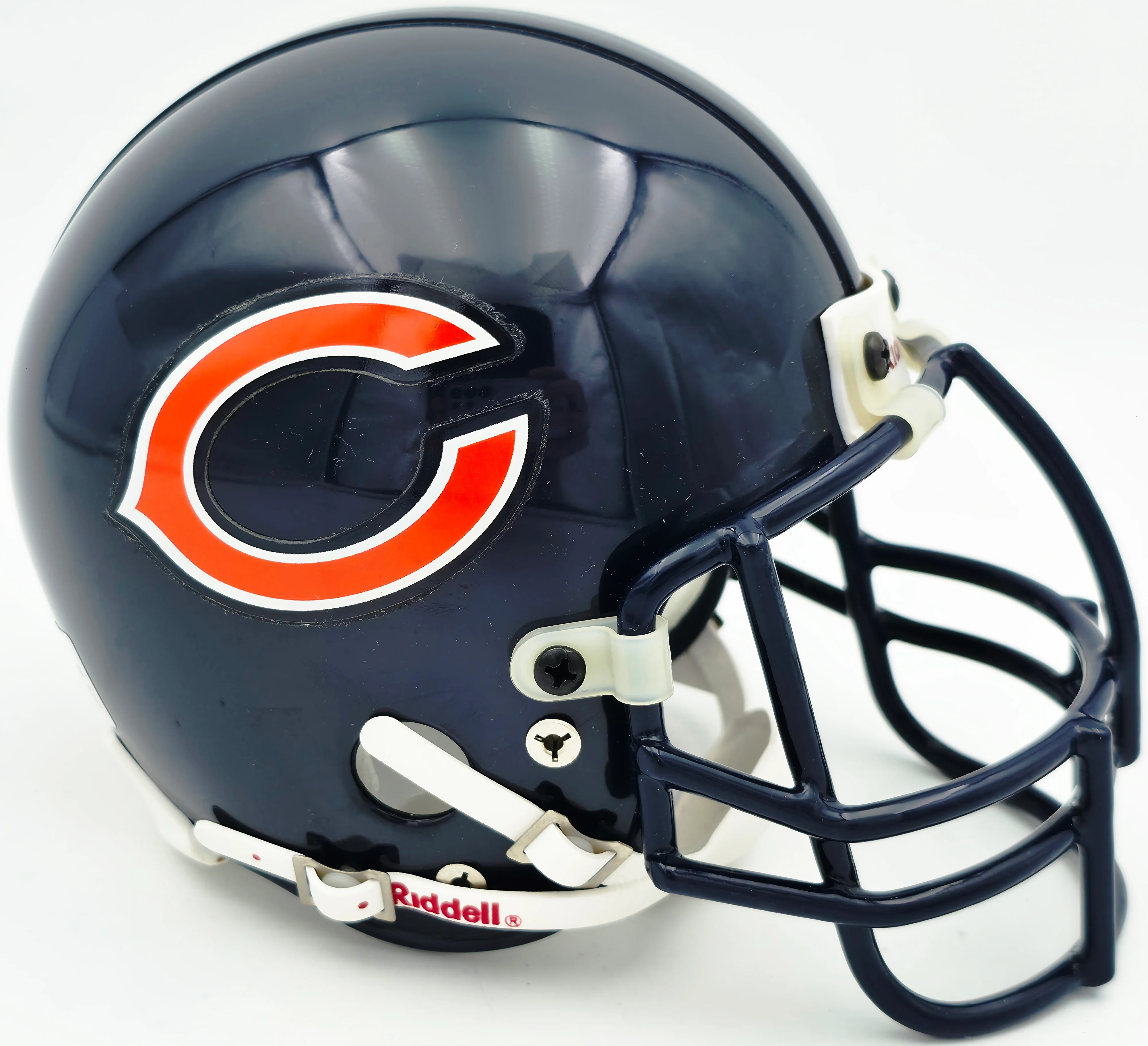 Walter Payton Autographed Chicago Bears Blue Riddell Mini Helmet "34" Beckett BAS #AE85516 - Image 5