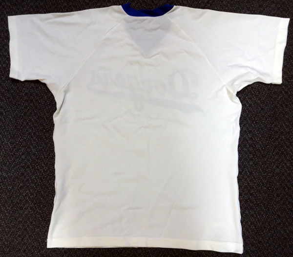 Los Angeles Dodgers Walter "Walt" Alston Autographed White Jersey "Smokey" PSA/DNA #W07513 - Image 5