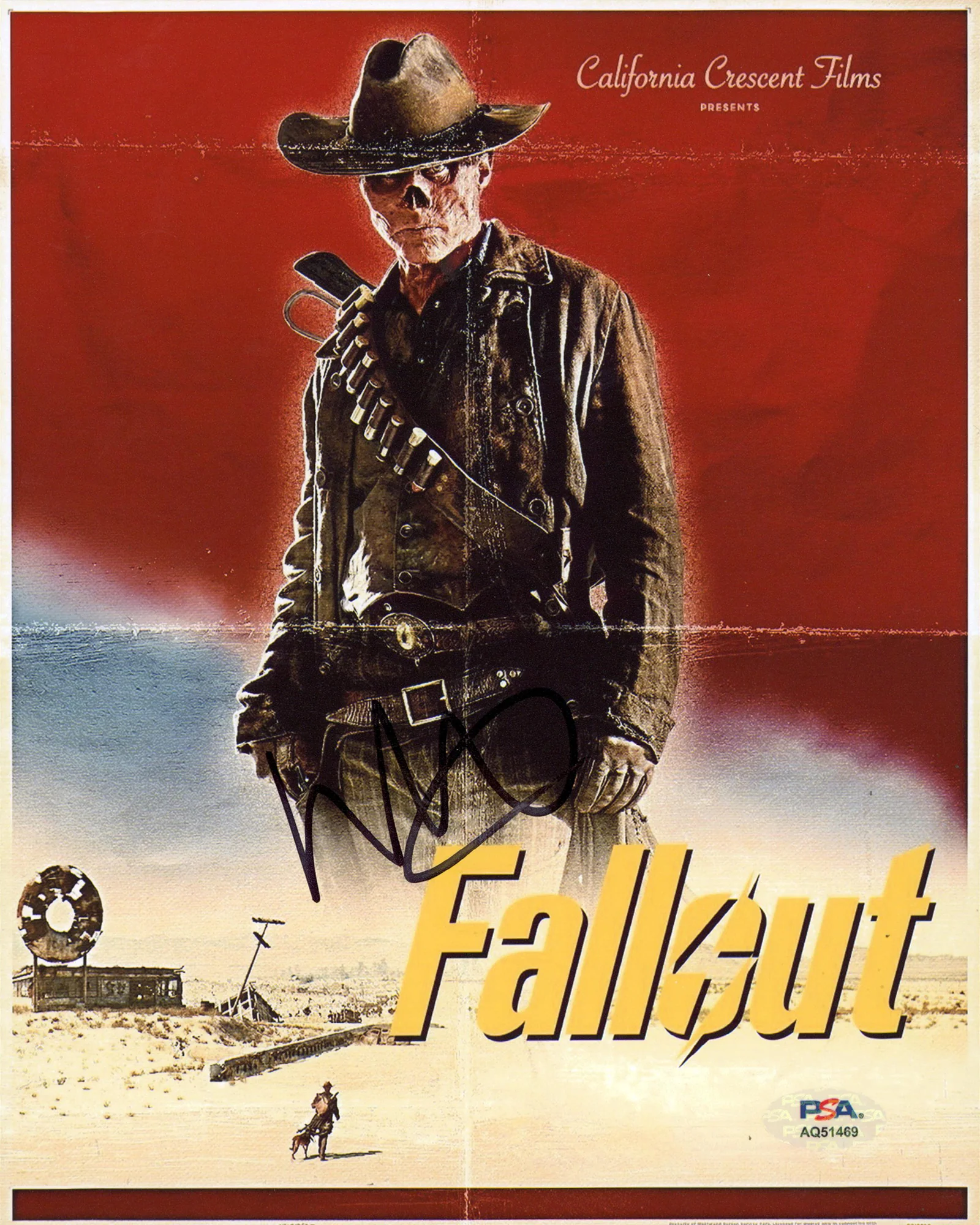 Walton Goggins Fallout Authentic Signed 8x10 Vertical Photo PSA/DNA #AQ51469 - Image 2
