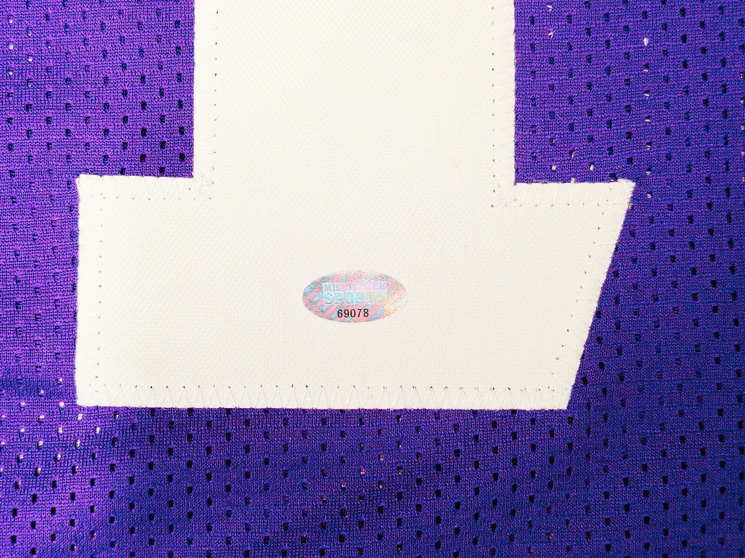 Washington Huskies Jalen McMillan Autographed Purple Jersey MCS Holo Stock #222069 - Image 5