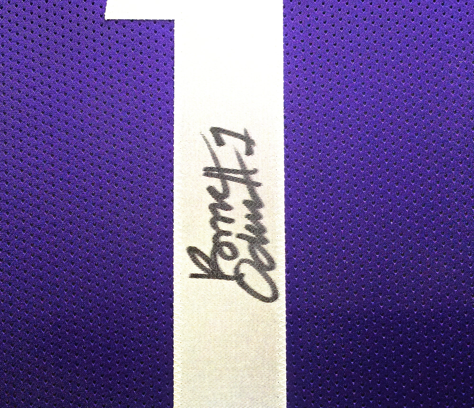 Washington Huskies Rome Odunze Autographed Framed Purple Jersey Beckett BAS Witness Stock #234602 - Image 3