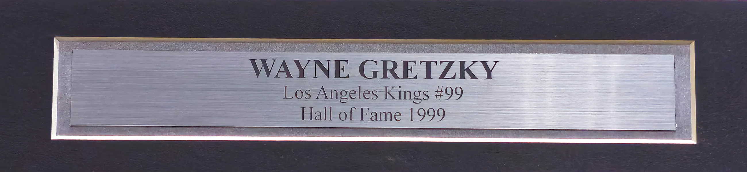 Wayne Gretzky Autographed Framed 16x20 Photo Los Angeles Kings "99" UDA Holo #BAF27914 - Image 5