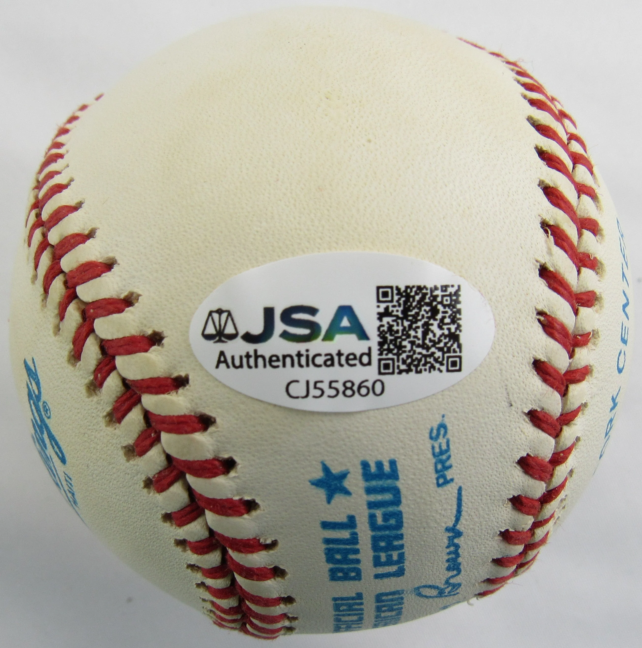 Nolan Ryan Signed Auto Rawlings Baseball JSA CJ55860 - Image 3