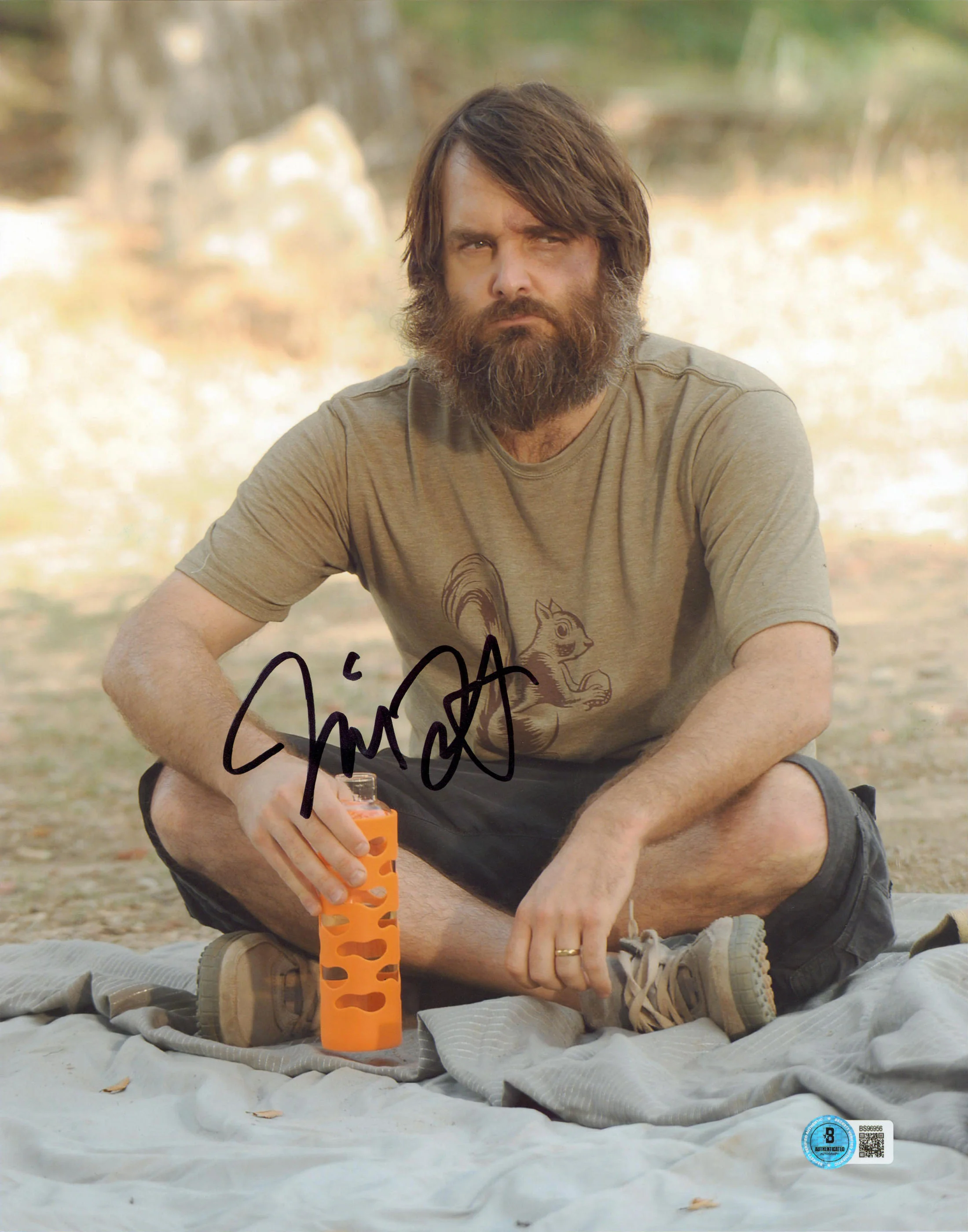 Will Forte The Last Man On Earth Authentic Signed 11x14 Photo BAS #BS96956 - Image 2