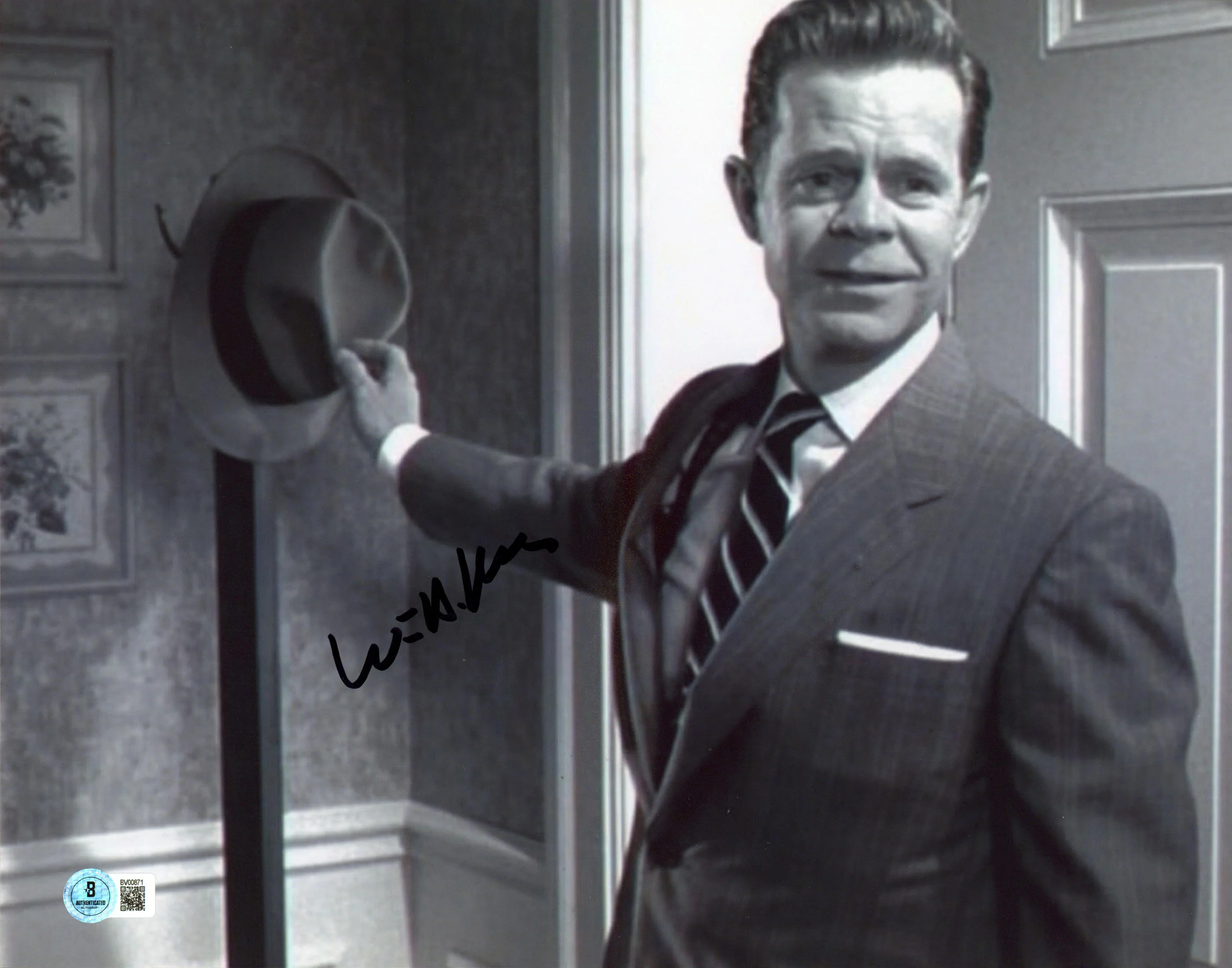 William H. Macy Pleasantville Authentic Signed 11x14 Photo BAS #BV00871