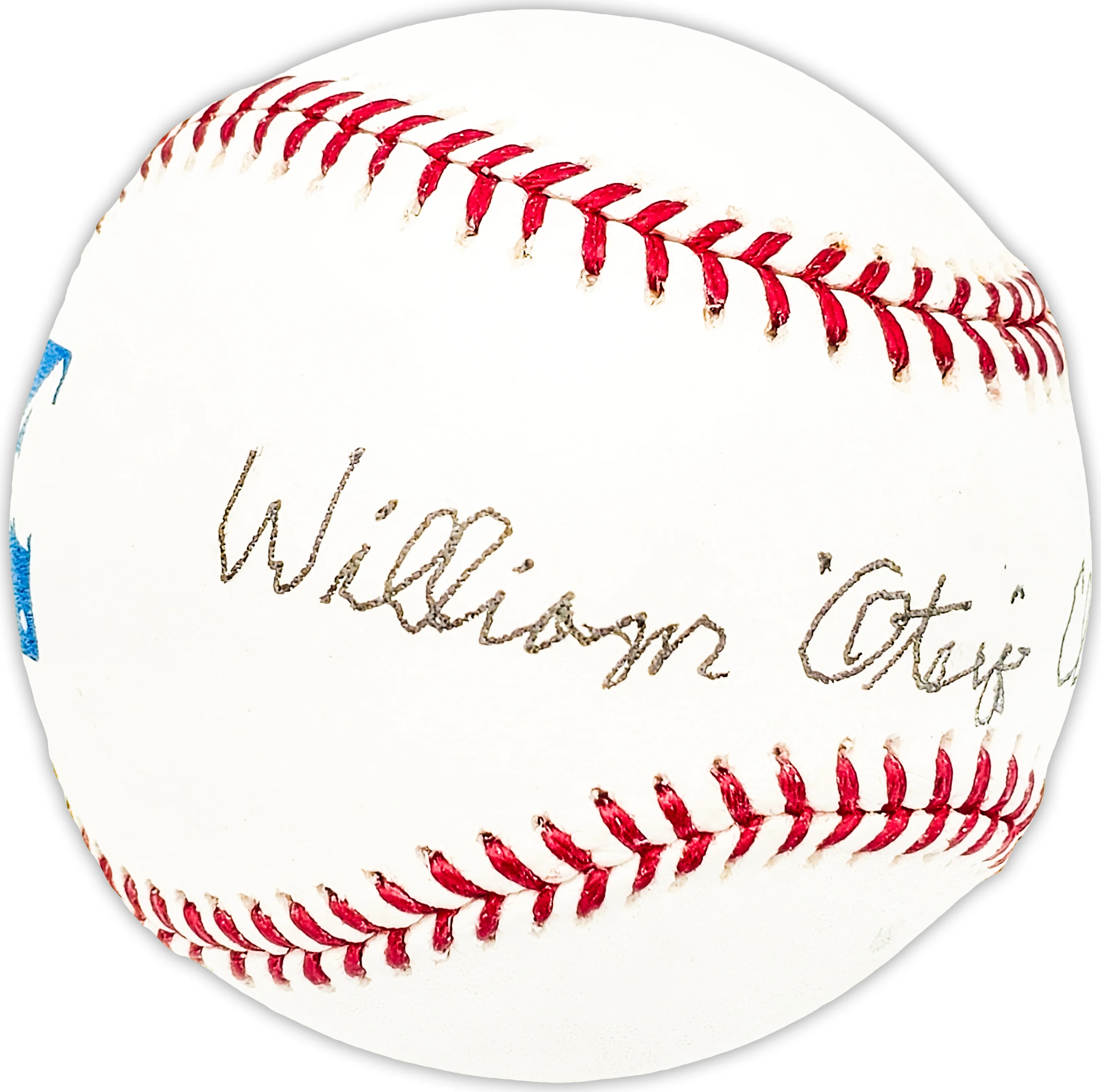 William Otey Clark Autographed Official MLB Baseball Boston Red Sox Beckett BAS QR #BM25333 - Image 2