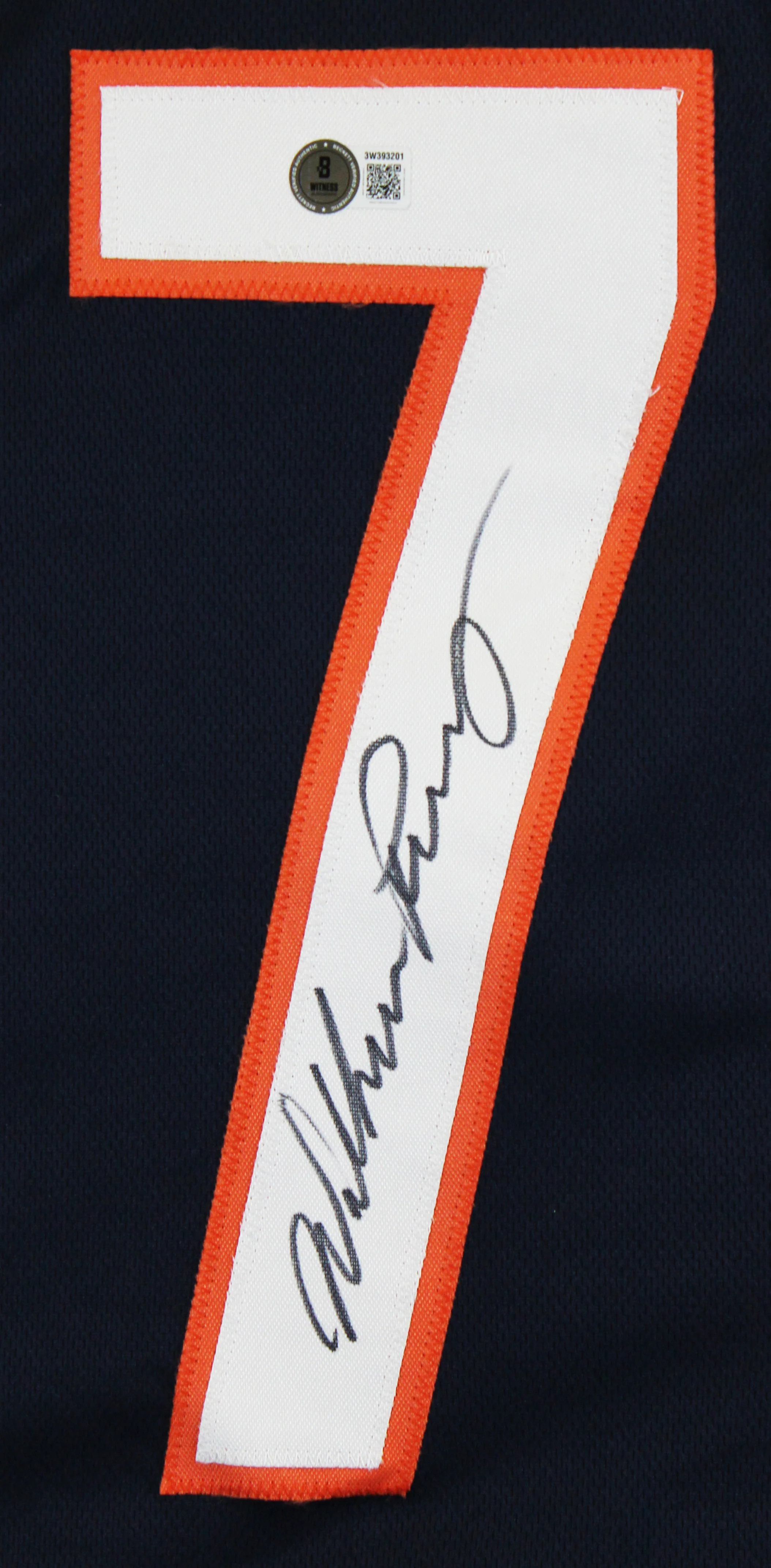 William Perry Authentic Signed Navy Pro Style Jersey Autographed BAS Witnessed - Image 3