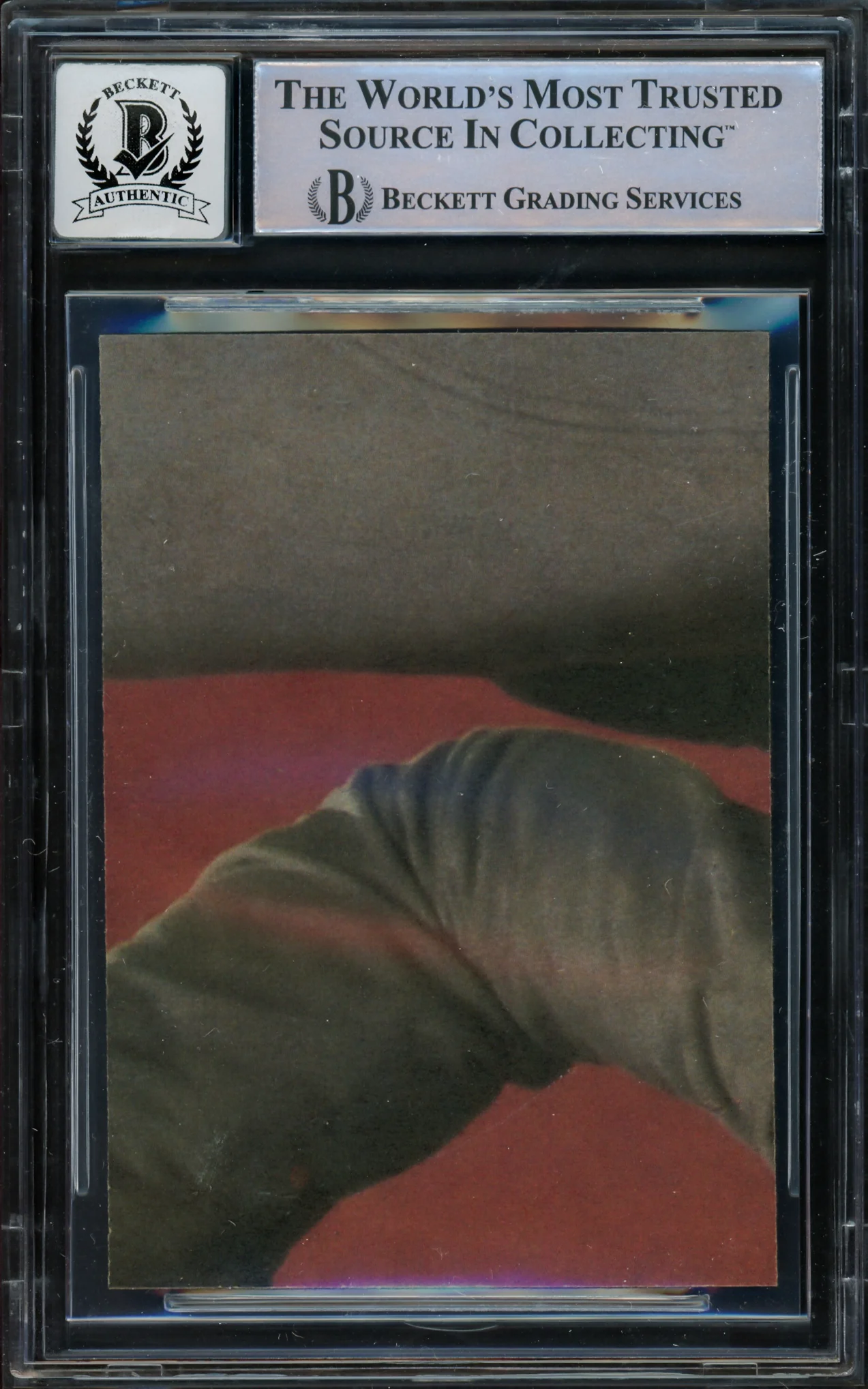 William Shatner Autographed 1979 Topps The Motion Picture Card #38 Star Trek Captain Kirk Auto Grade Gem Mint 10 Beckett BAS #16580415 - Image 2