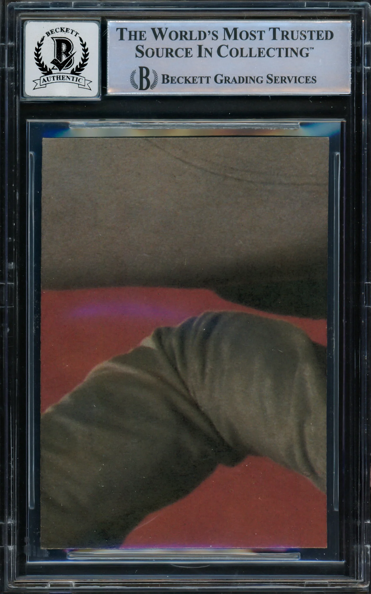 William Shatner Autographed 1979 Topps The Motion Picture Card #38 Star Trek Captain Kirk Auto Grade Gem Mint 10 Beckett BAS #16580417 - Image 2