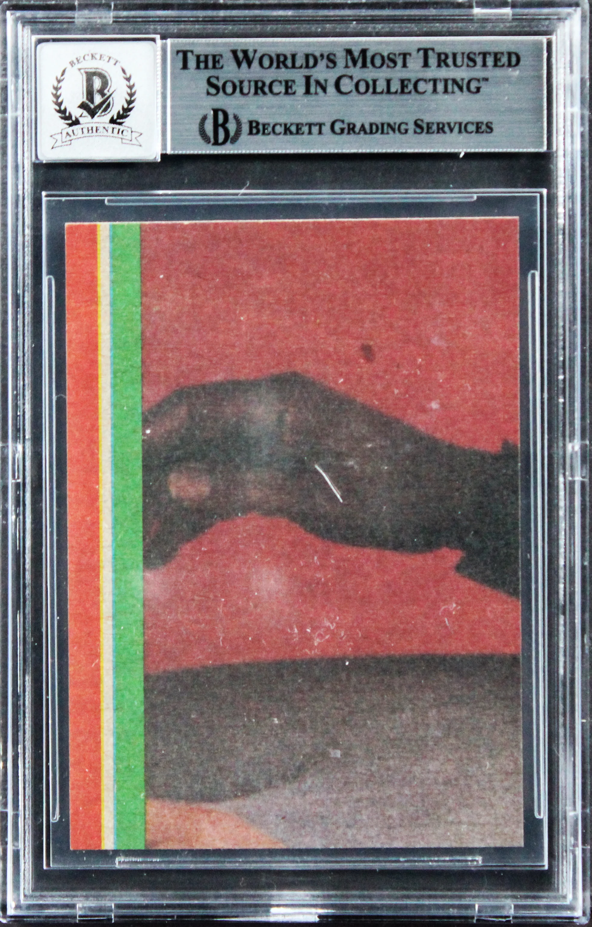 William Shatner Signed 1979 Star Trek #10 James T. Kirk Card Auto 10! BAS Slab - Image 3