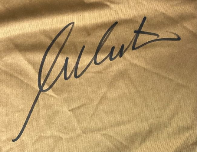 William Shatner Signed Captain Kirk Custom Star Trek Shirt JSA ITP Hologram - Image 2