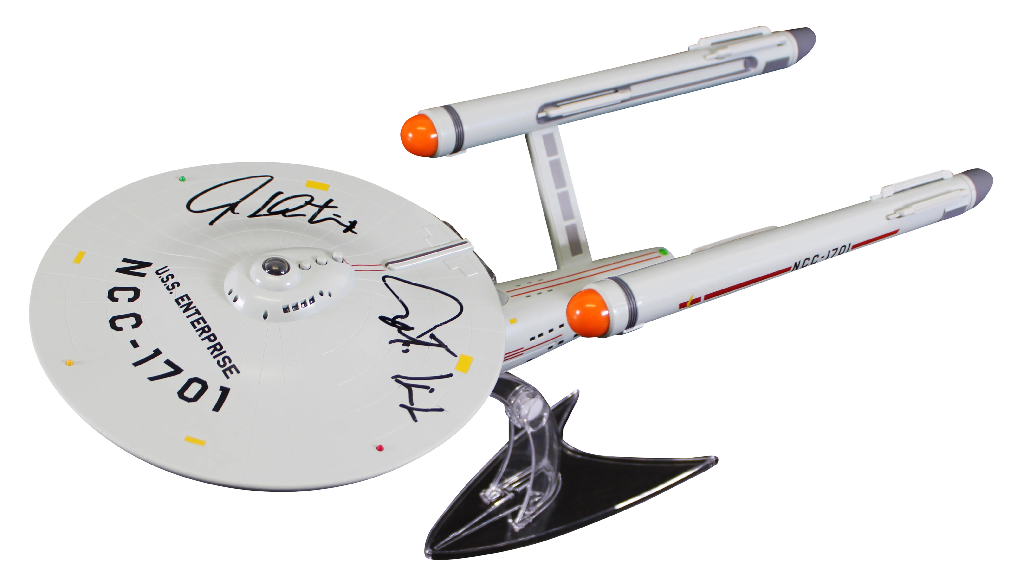 William Shatner Star Trek "Captain Kirk" Signed USS Enterprise NCC-1701 BAS Wit - Image 3