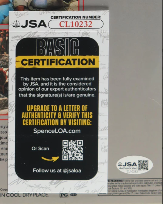 William Zabka Signed "The Karate Kid Part II" Laser Video Disc - JSA - Image 3