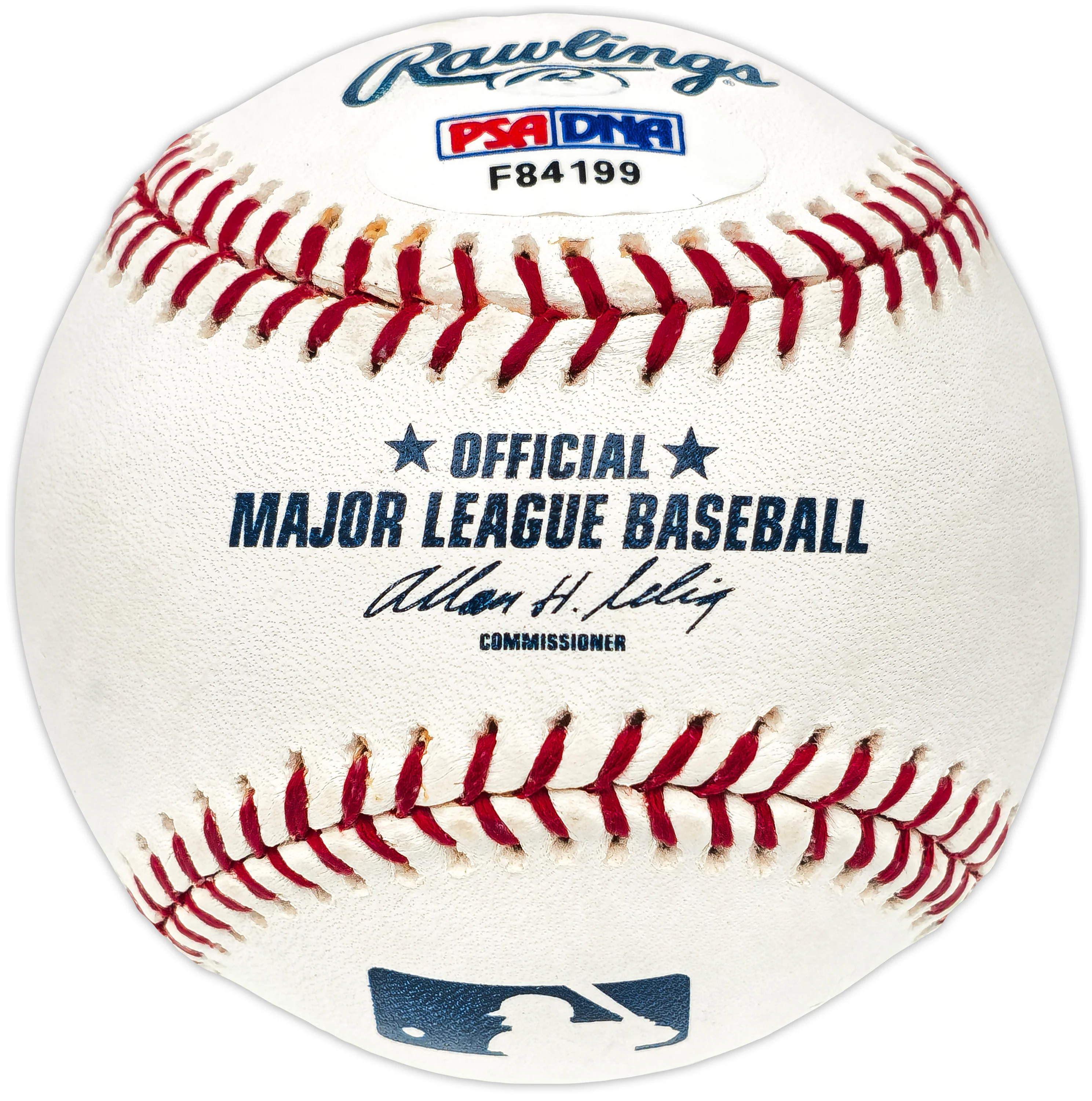 Willie Mays Autographed Official MLB Baseball San Francisco Giants WM Holo & PSA/DNA #F84199 - Image 3