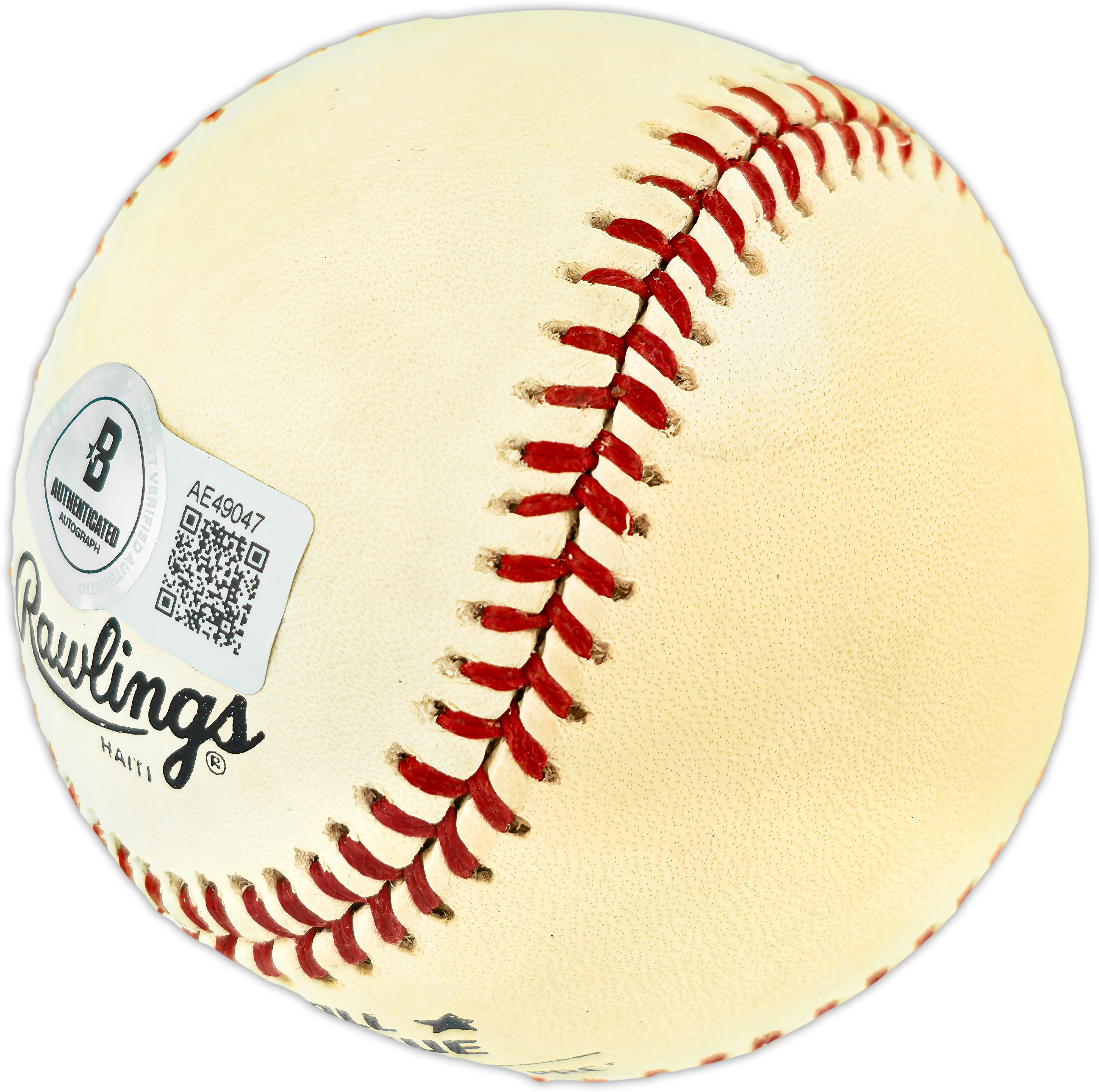 Willie Mays Autographed Official NL Baseball San Francisco Giants Beckett BAS #AE49047 - Image 3