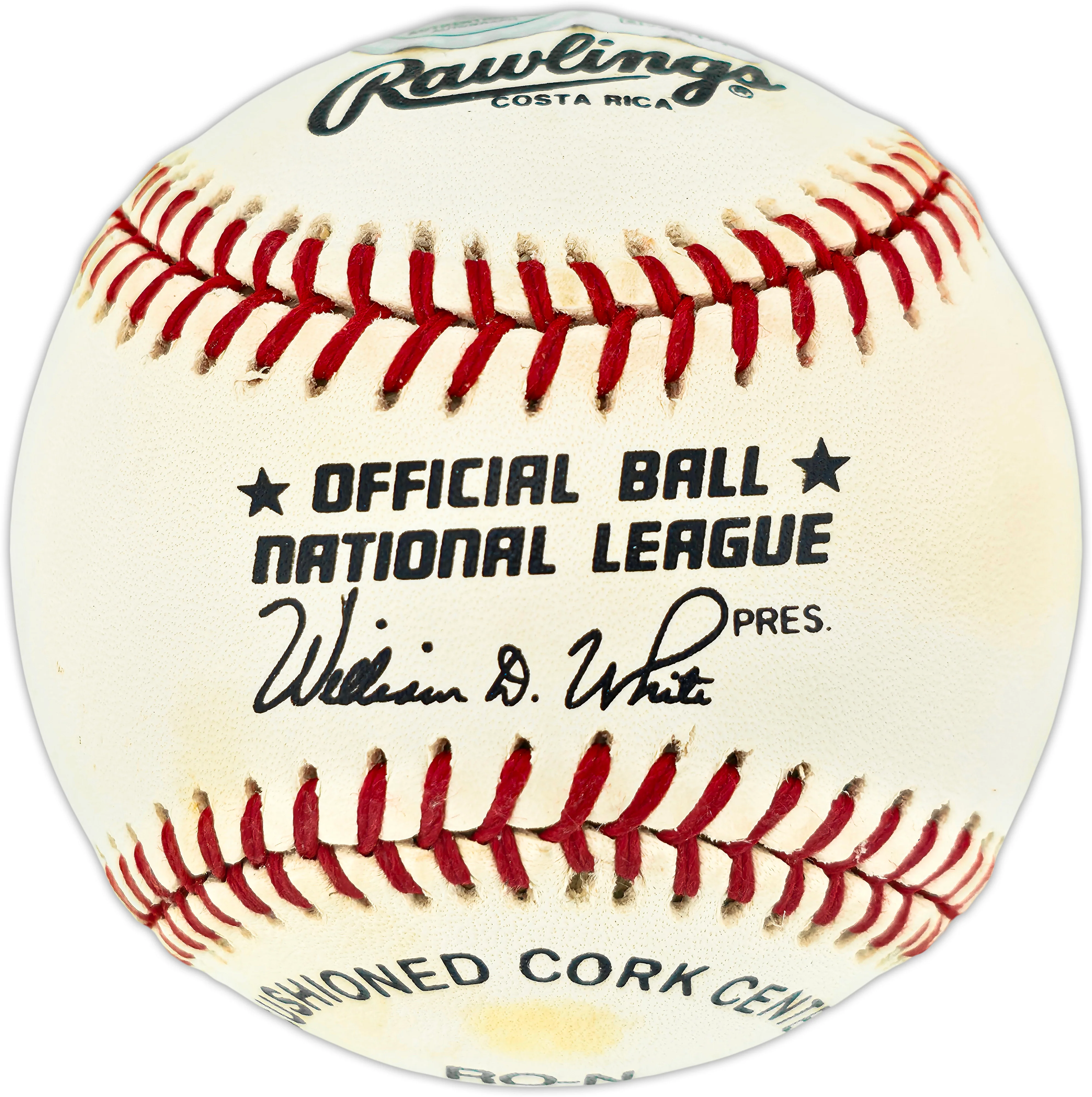Willie Mays Autographed Official NL Baseball San Francisco Giants Beckett BAS #AE49048 - Image 2