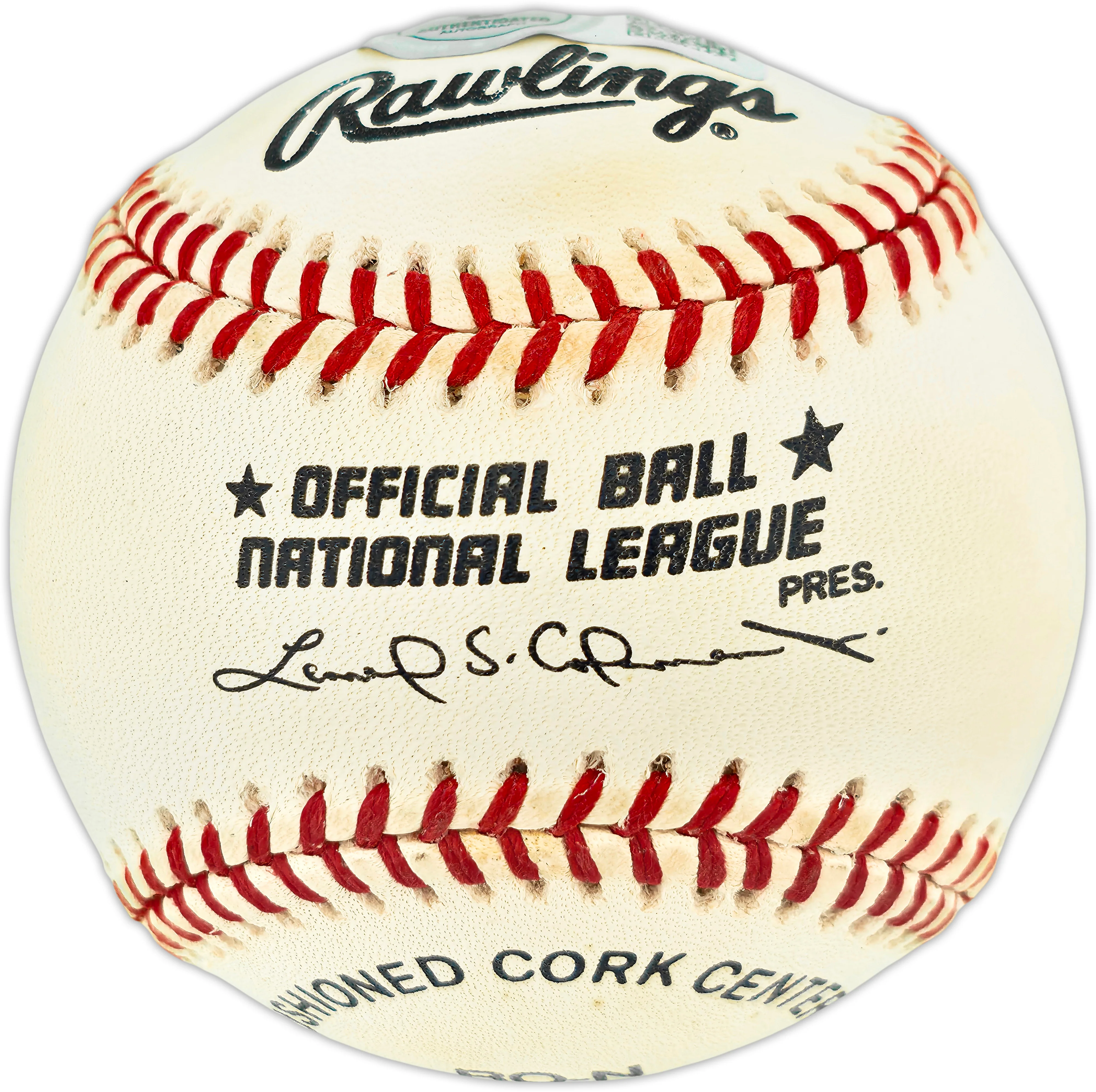 Willie Mays Autographed Official NL Baseball San Francisco Giants Beckett BAS #AE49053 - Image 2