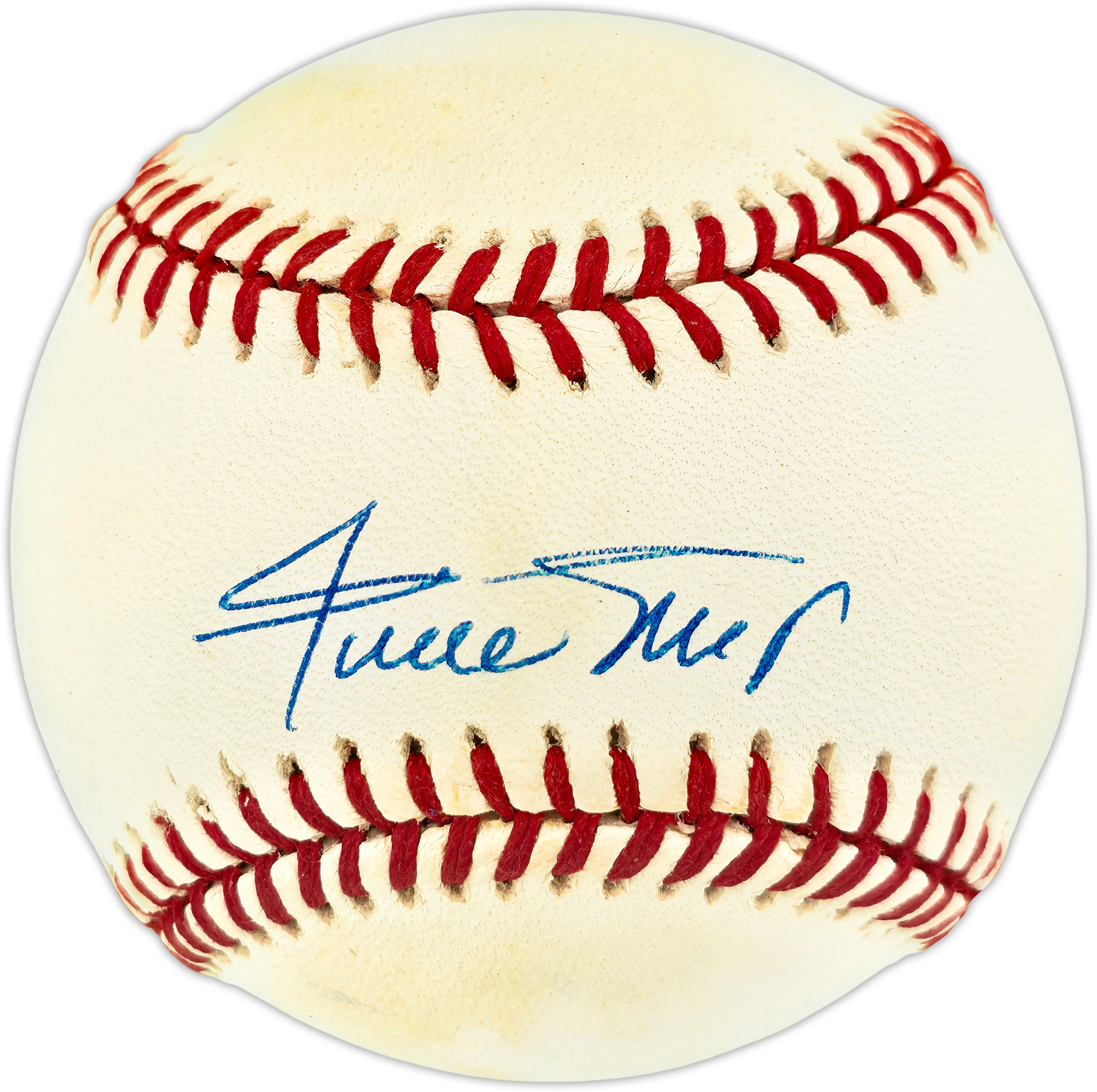 Willie Mays Autographed Official NL Baseball San Francisco Giants Beckett BAS #AE49073